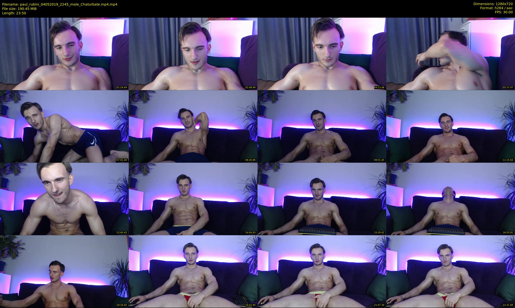 paul_rubini — 24 minute Chaturbate male cam show recording, 720p, May 4, 2019