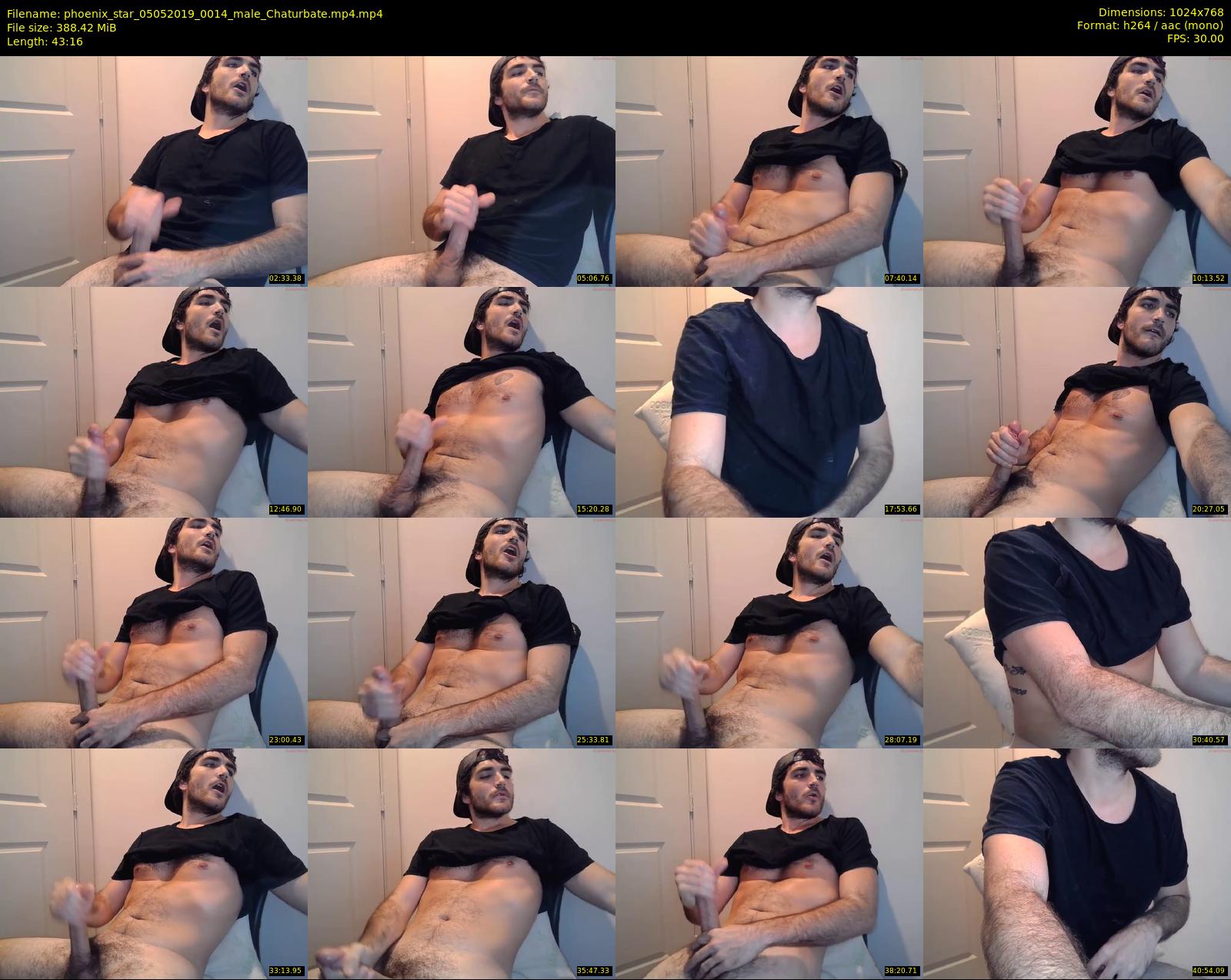 phoenix_star — 44 minute Chaturbate male cam show recording, 720p, May 5, 2019
