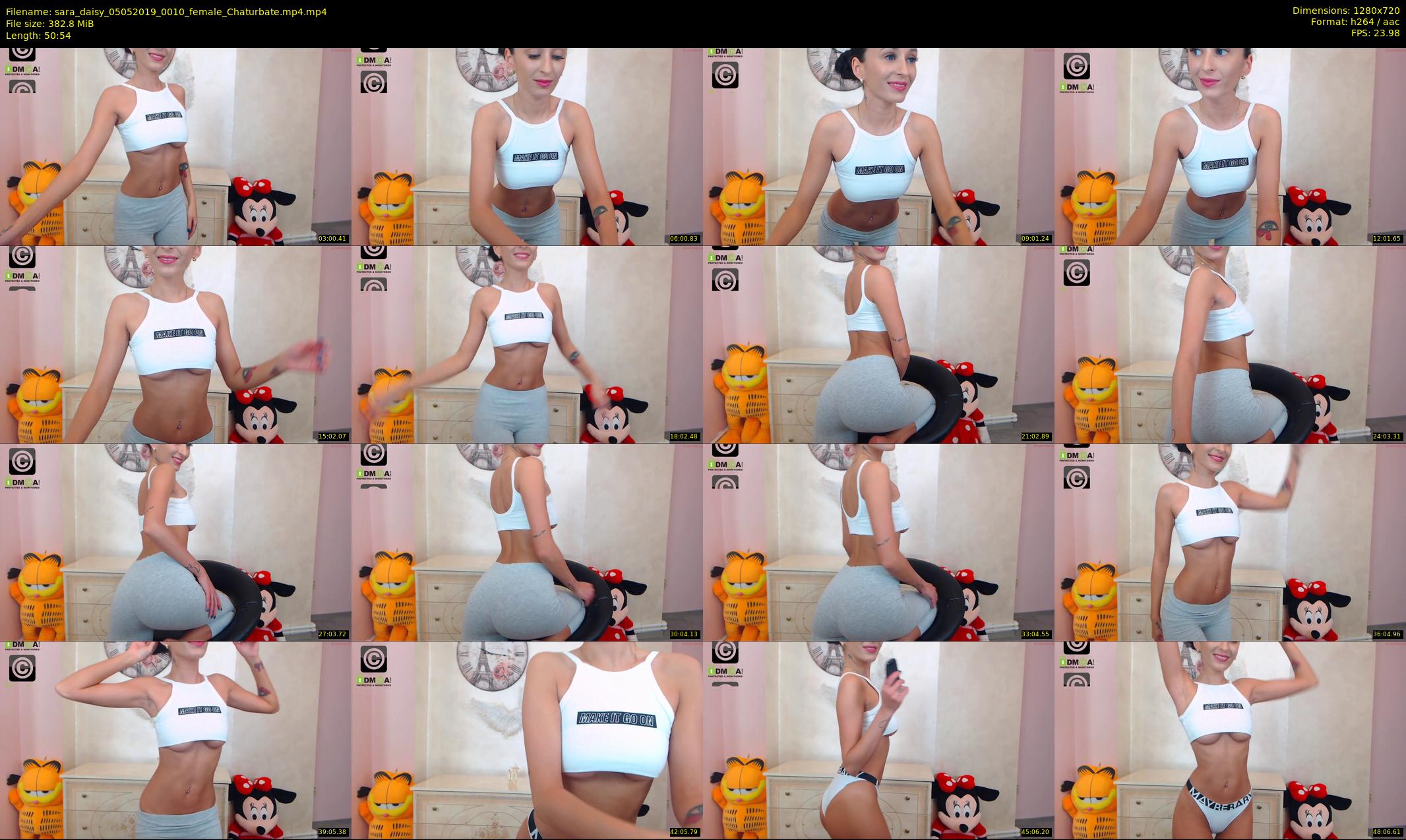 sara_daisy — 51 minute Chaturbate female cam show recording, 720p, May 5, 2019