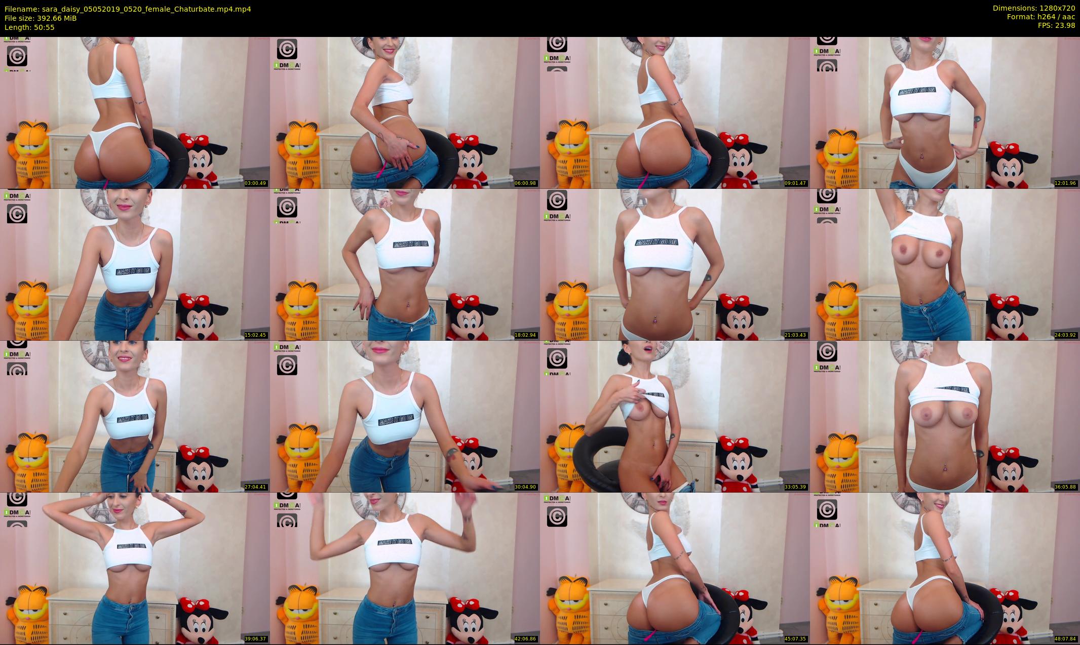 sara_daisy — 51 minute Chaturbate female cam show recording, 720p, May 5, 2019