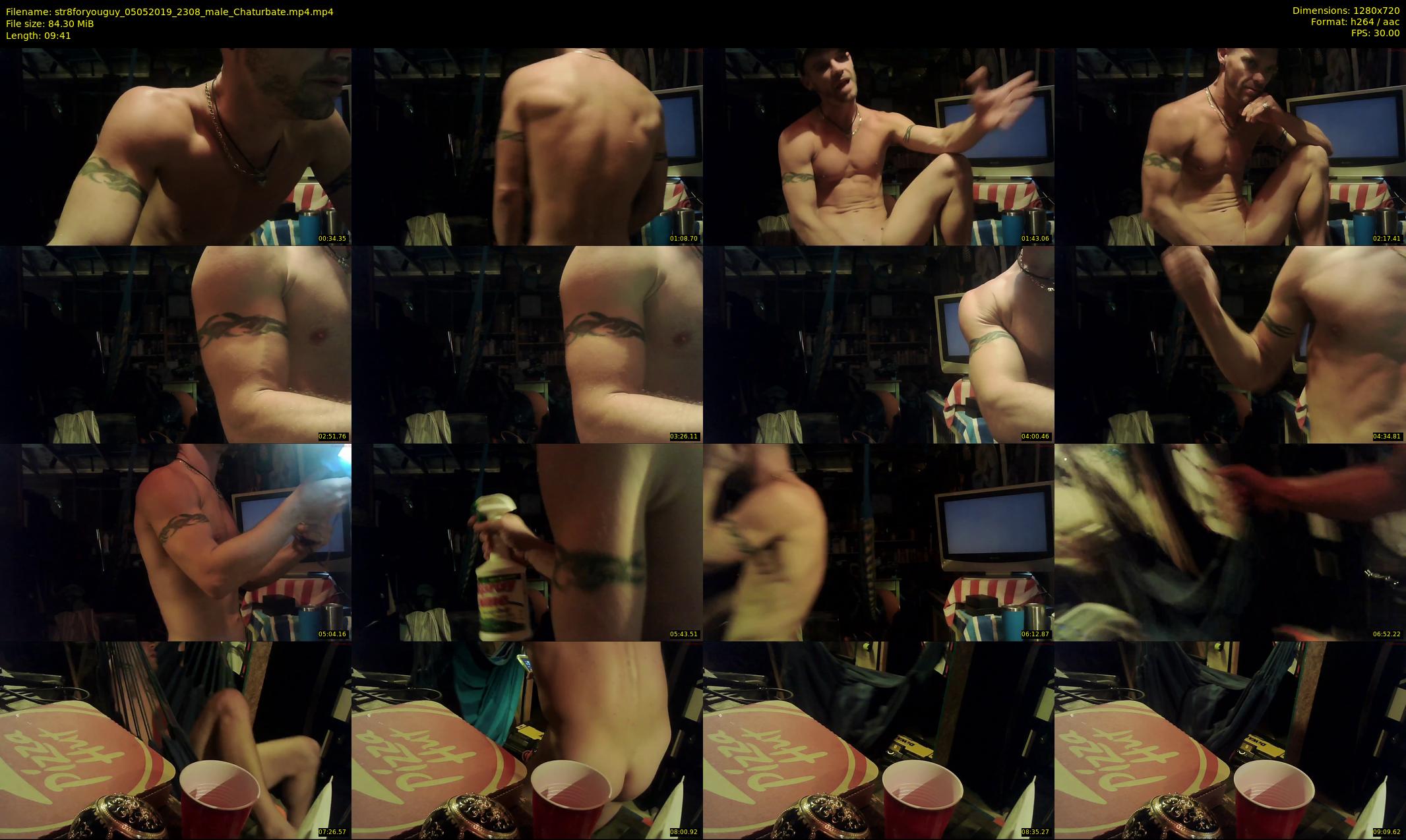 str8foryouguy — 10 minute Chaturbate male cam show recording, 720p, May 5, 2019