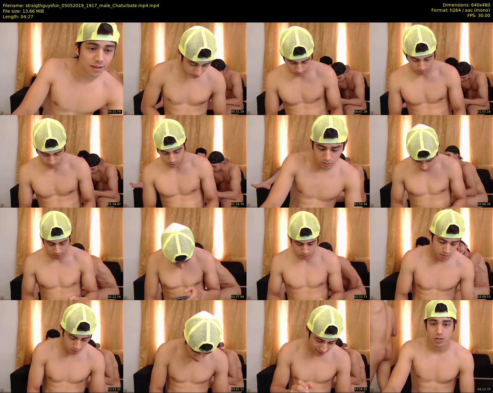 straigthguysfun — 5 minute Chaturbate male cam show recording, 480p, May 5, 2019