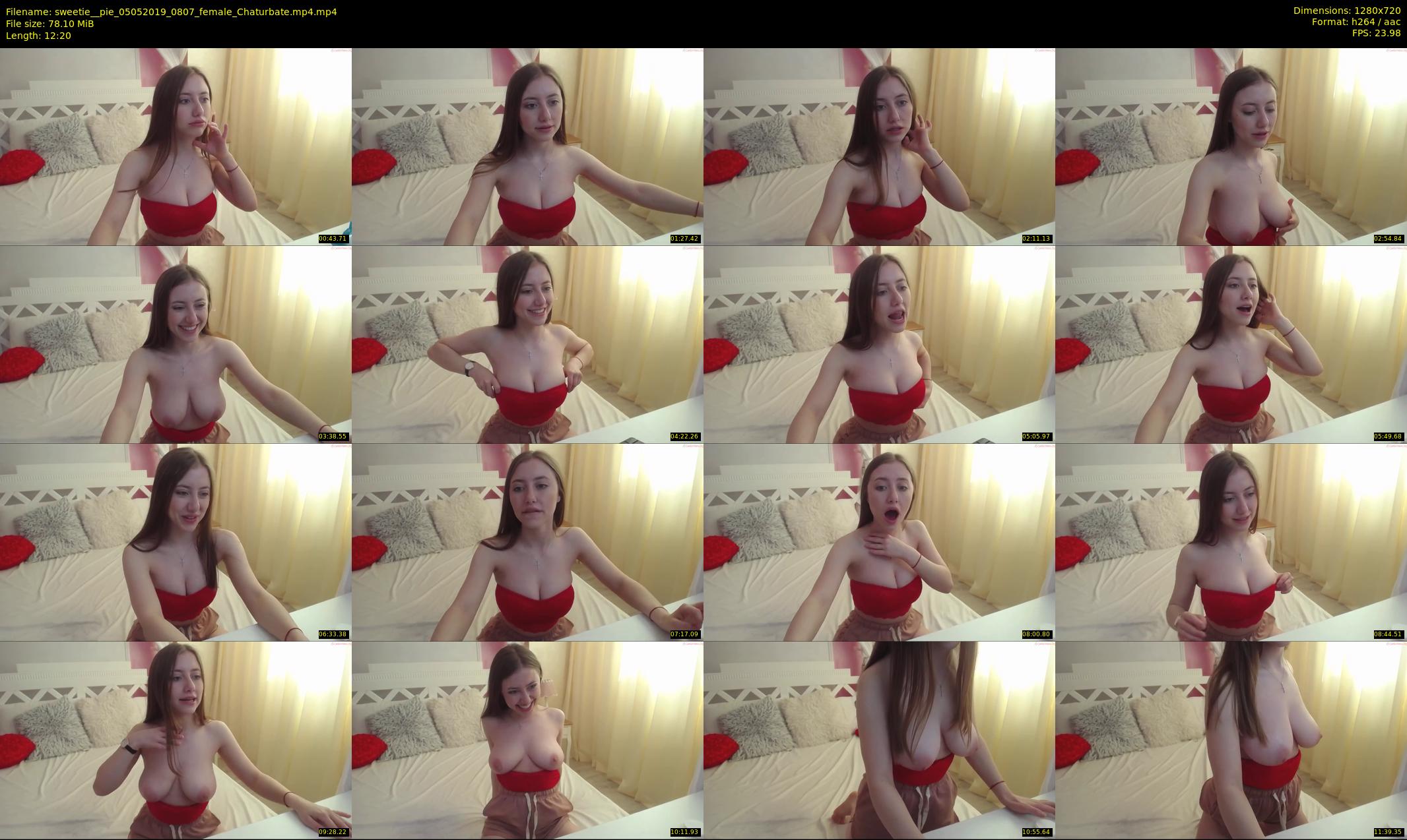 sweetie__pie — 13 minute Chaturbate female cam show recording, 720p, May 5, 2019
