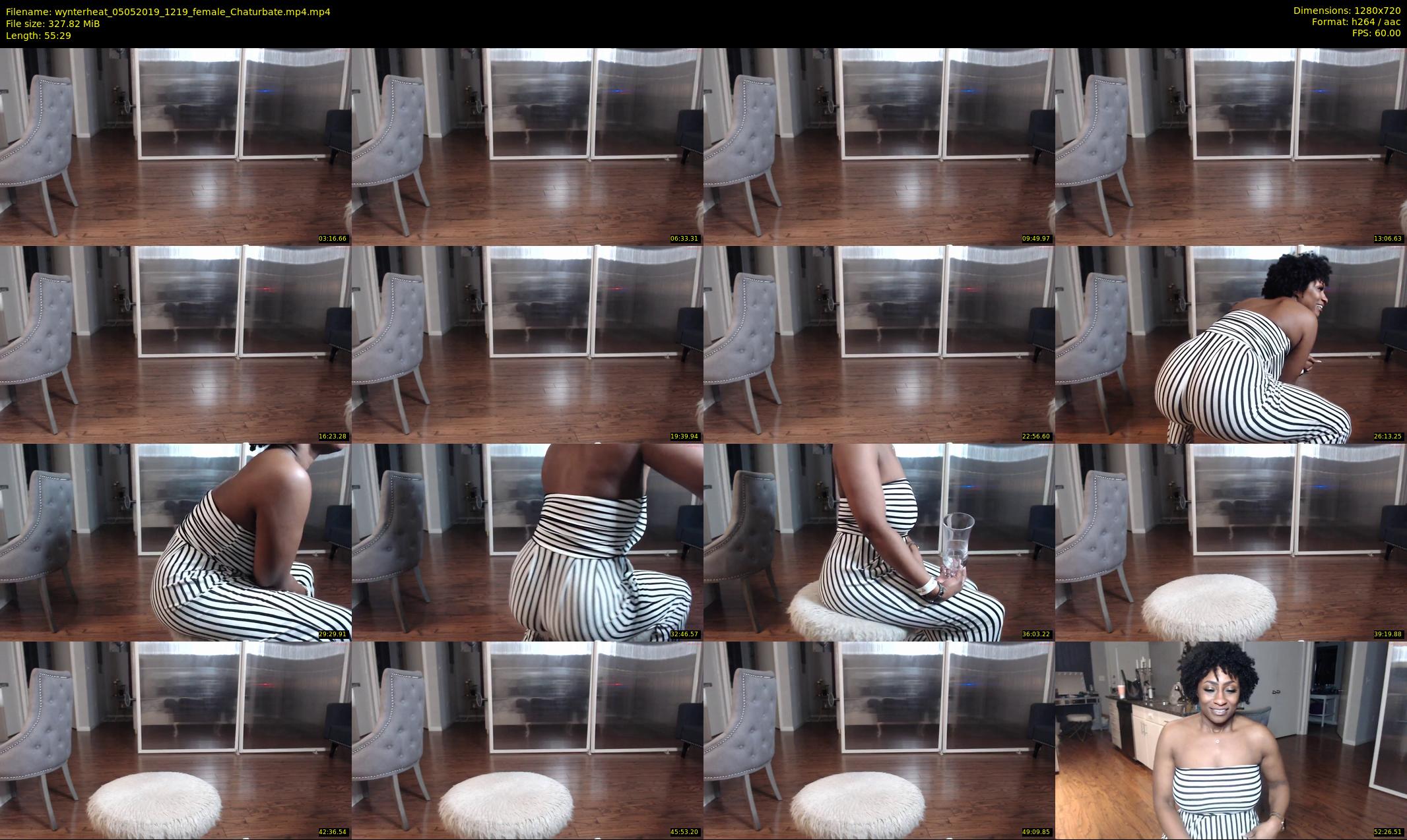 wynterheat — 56 minute Chaturbate female cam show recording, 720p, May 5, 2019