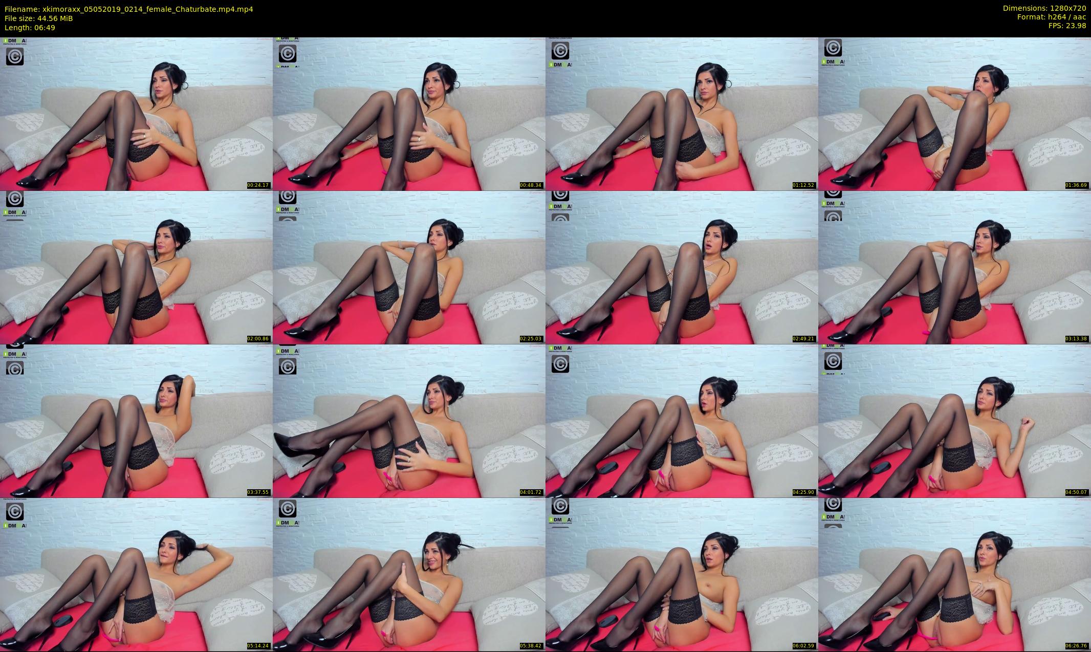 xkimoraxx — 7 minute Chaturbate female cam show recording, 720p, May 5, 2019