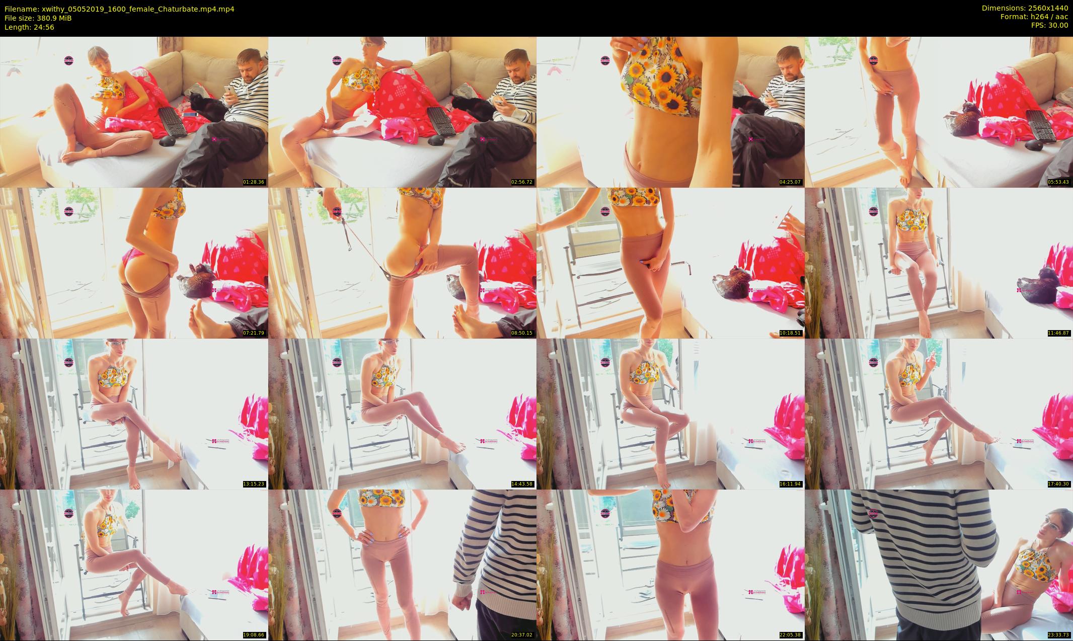 xwithy — 25 minute Chaturbate female cam show recording, 1080p, May 5, 2019