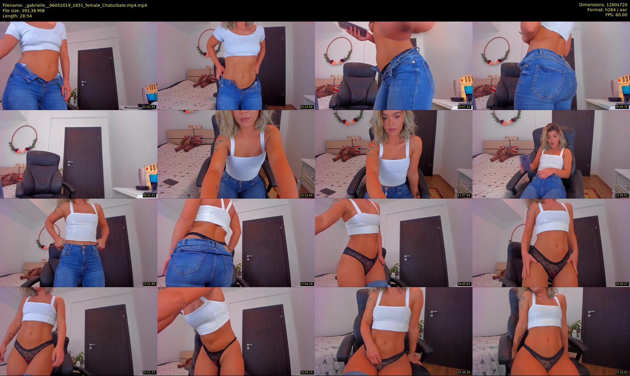 _gabrielle_ — 29 minute Chaturbate female cam show recording, 720p, May 6, 2019
