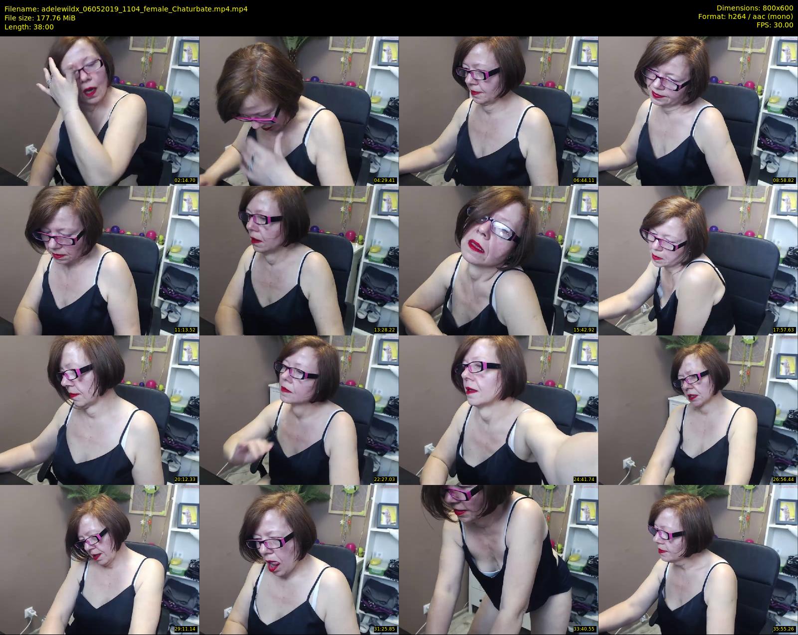 adelewildx — 38 minute Chaturbate female cam show recording, 480p, May 6, 2019