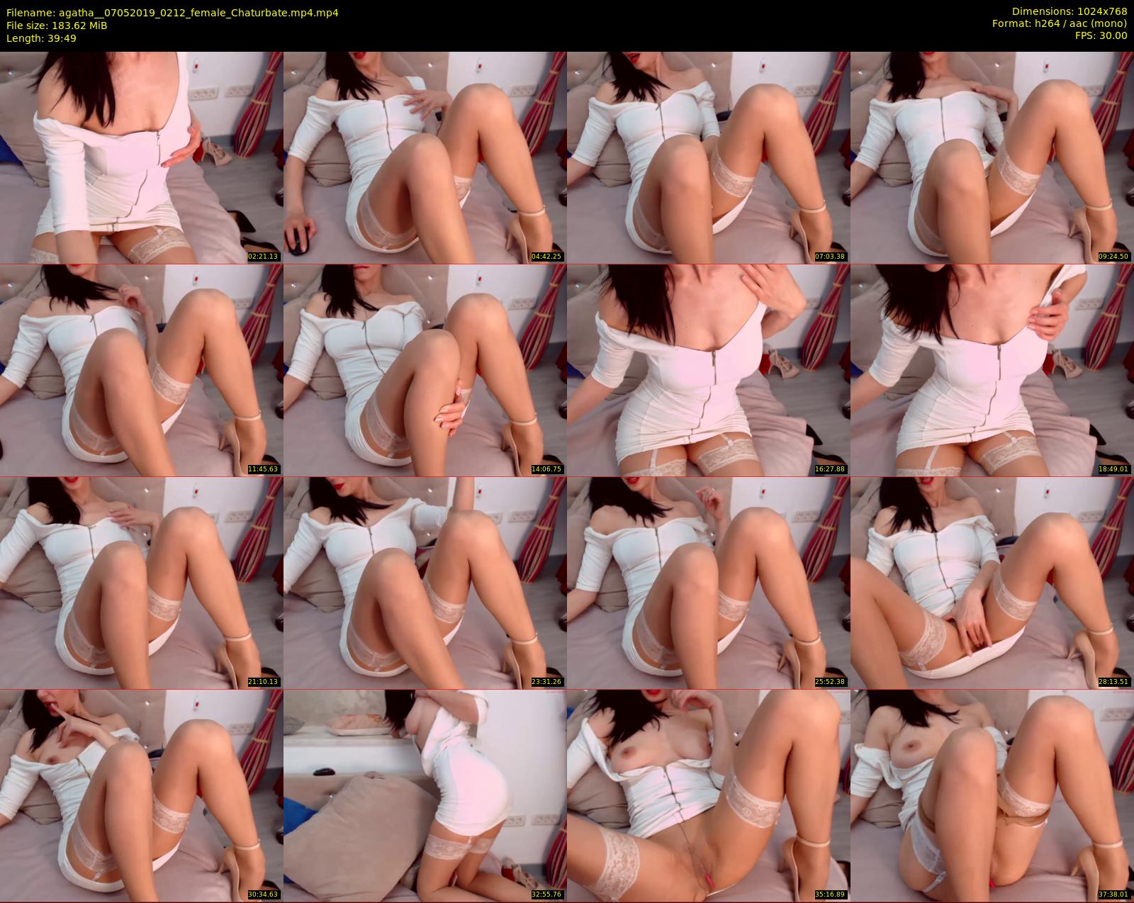 agatha_ — 40 minute Chaturbate female cam show recording, 720p, May 7, 2019