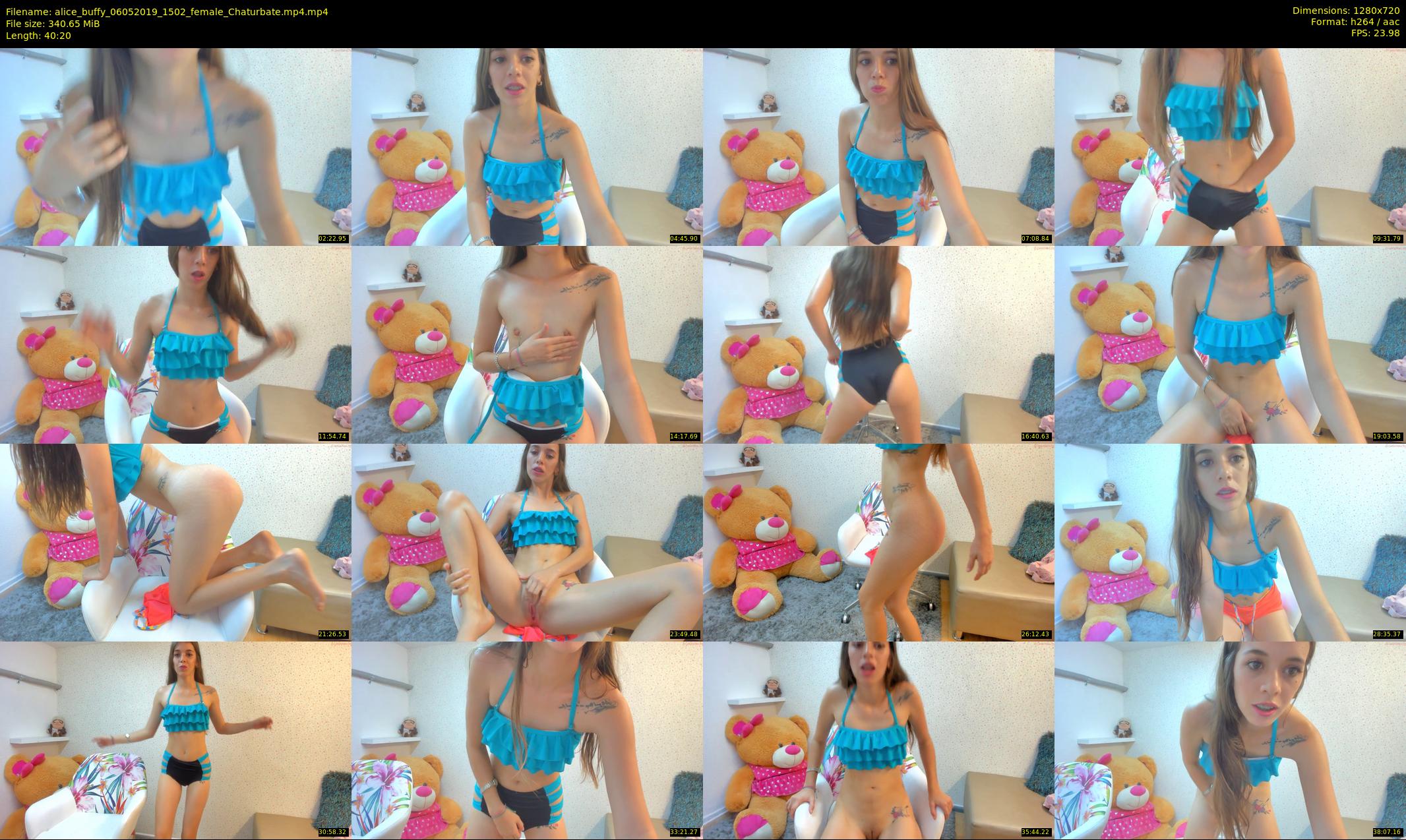 alice_buffy — 41 minute Chaturbate female cam show recording, 720p, May 6, 2019