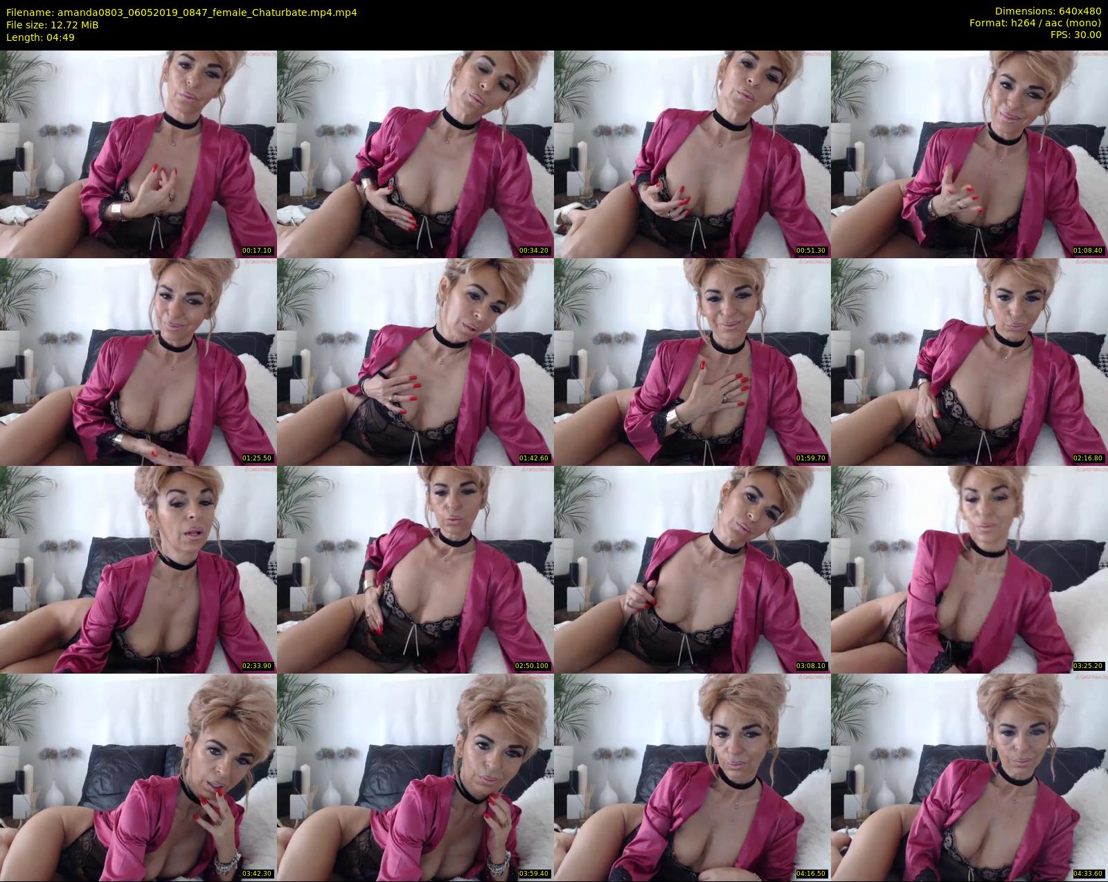 amanda0803 — 5 minute Chaturbate female cam show recording, 480p, May 6, 2019