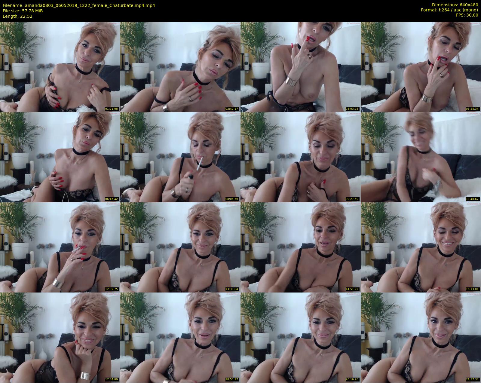 amanda0803 — 23 minute Chaturbate female cam show recording, 480p, May 6, 2019