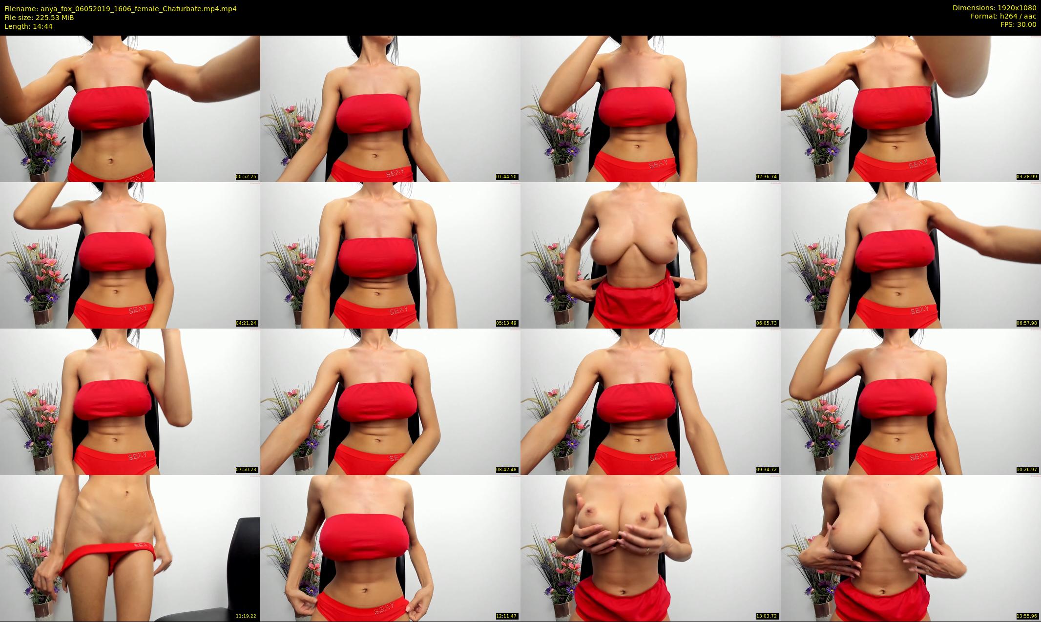 anya_fox — 15 minute Chaturbate female cam show recording, 1080p, May 6, 2019