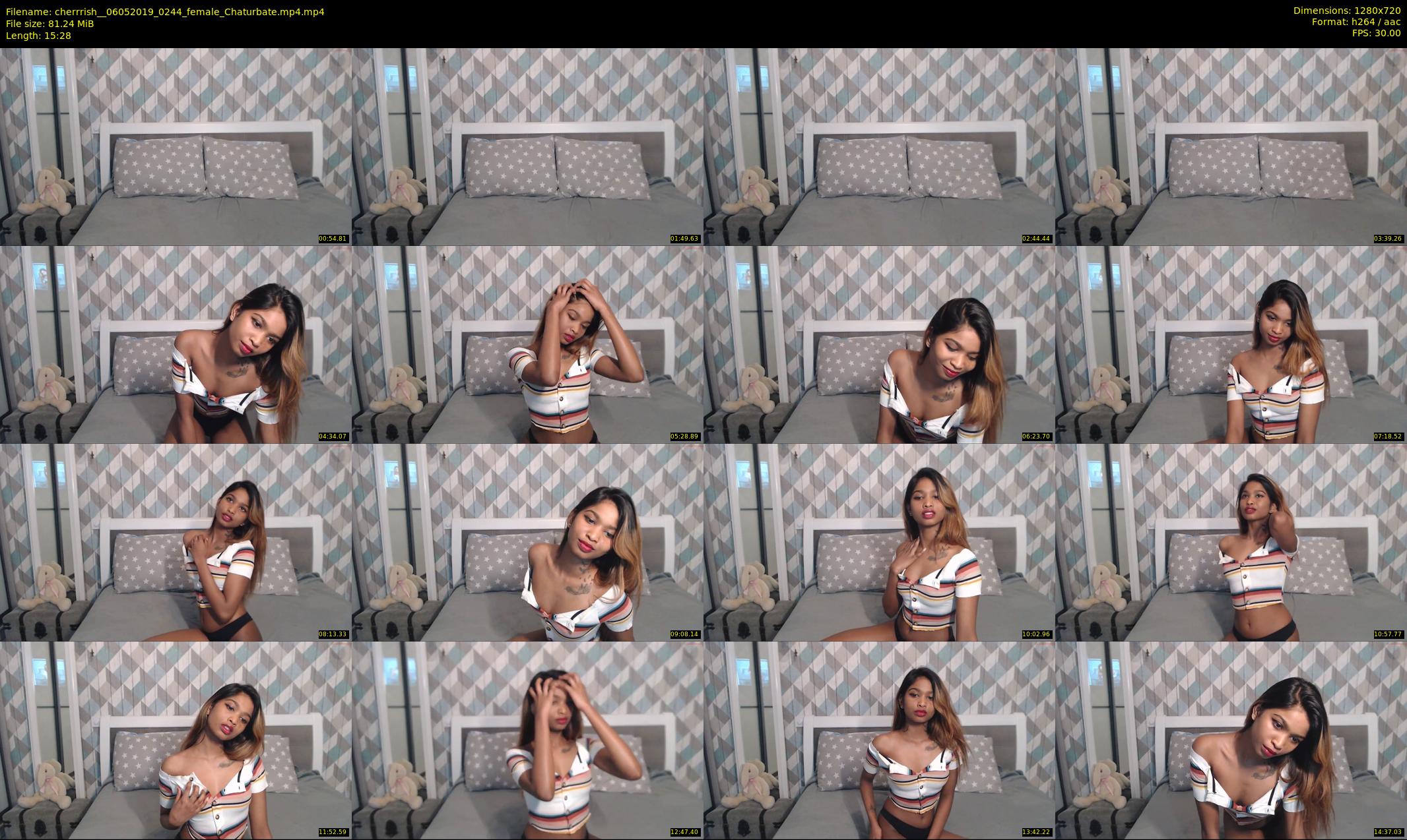 cherrrish_ — 16 minute Chaturbate female cam show recording, 720p, May 6, 2019