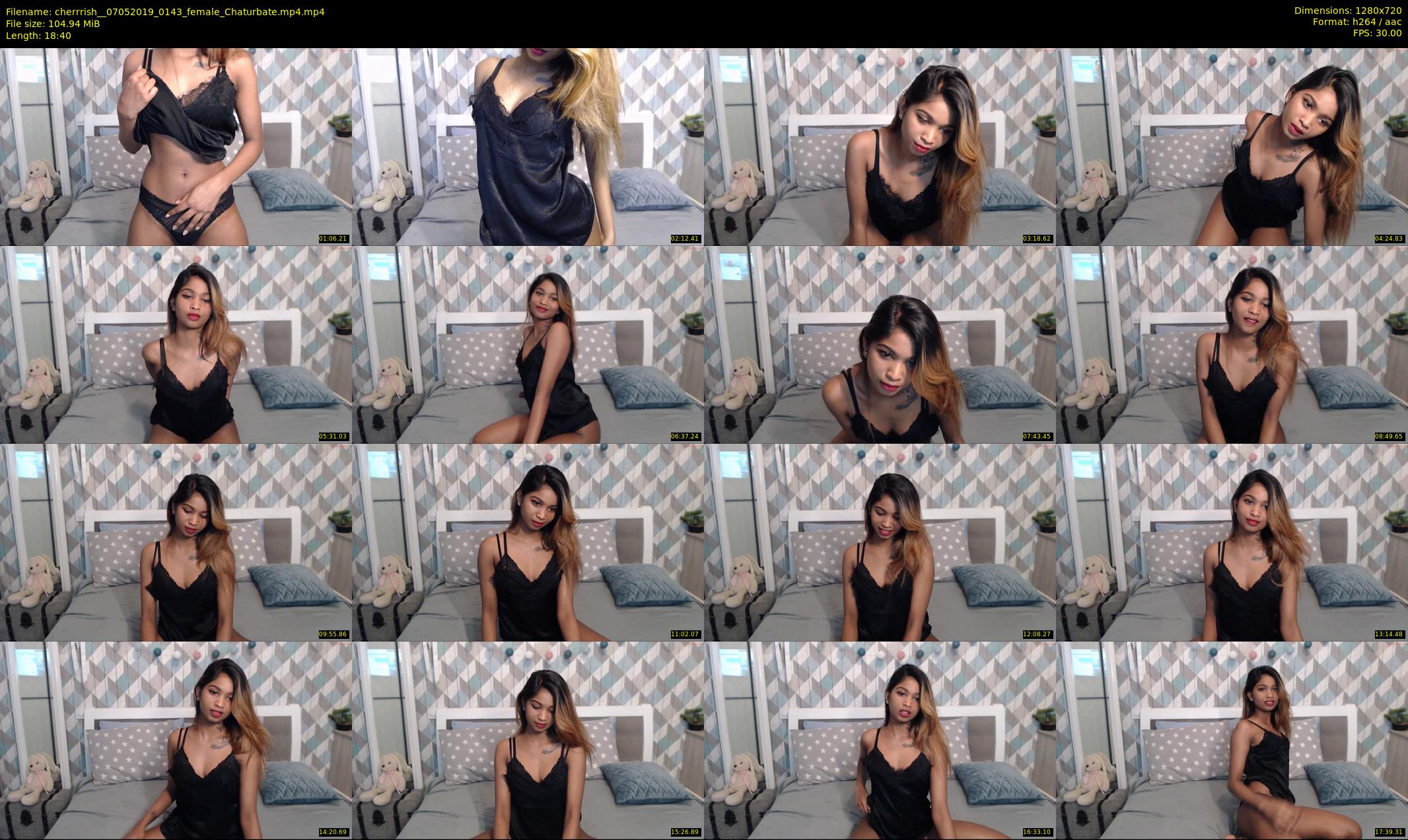 cherrrish_ — 19 minute Chaturbate female cam show recording, 720p, May 7, 2019