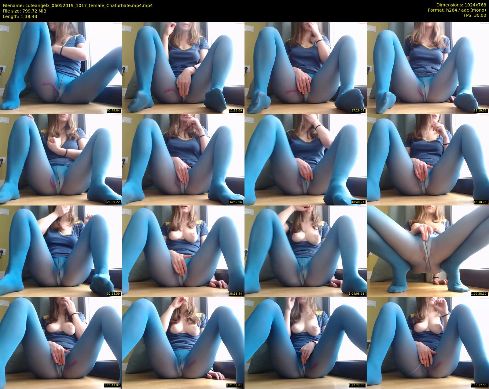 cuteangelx — 99 minute Chaturbate female cam show recording, 720p, May 6, 2019