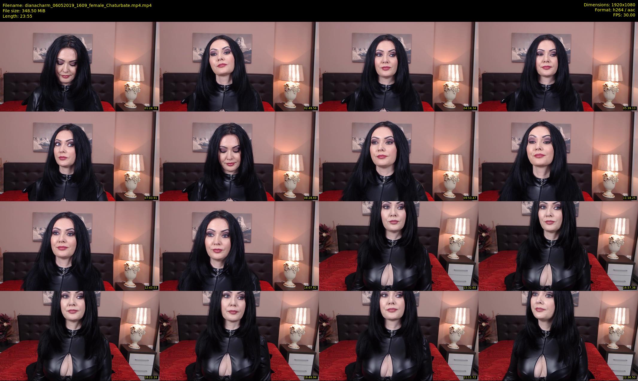 dianacharm — 24 minute Chaturbate female cam show recording, 1080p, May 6, 2019