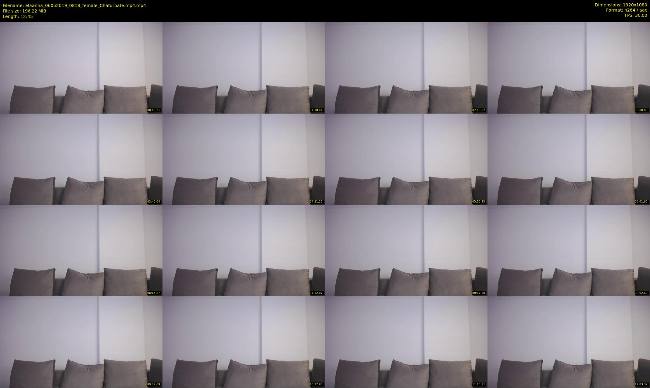 elaanna — 13 minute Chaturbate female cam show recording, 1080p, May 6, 2019