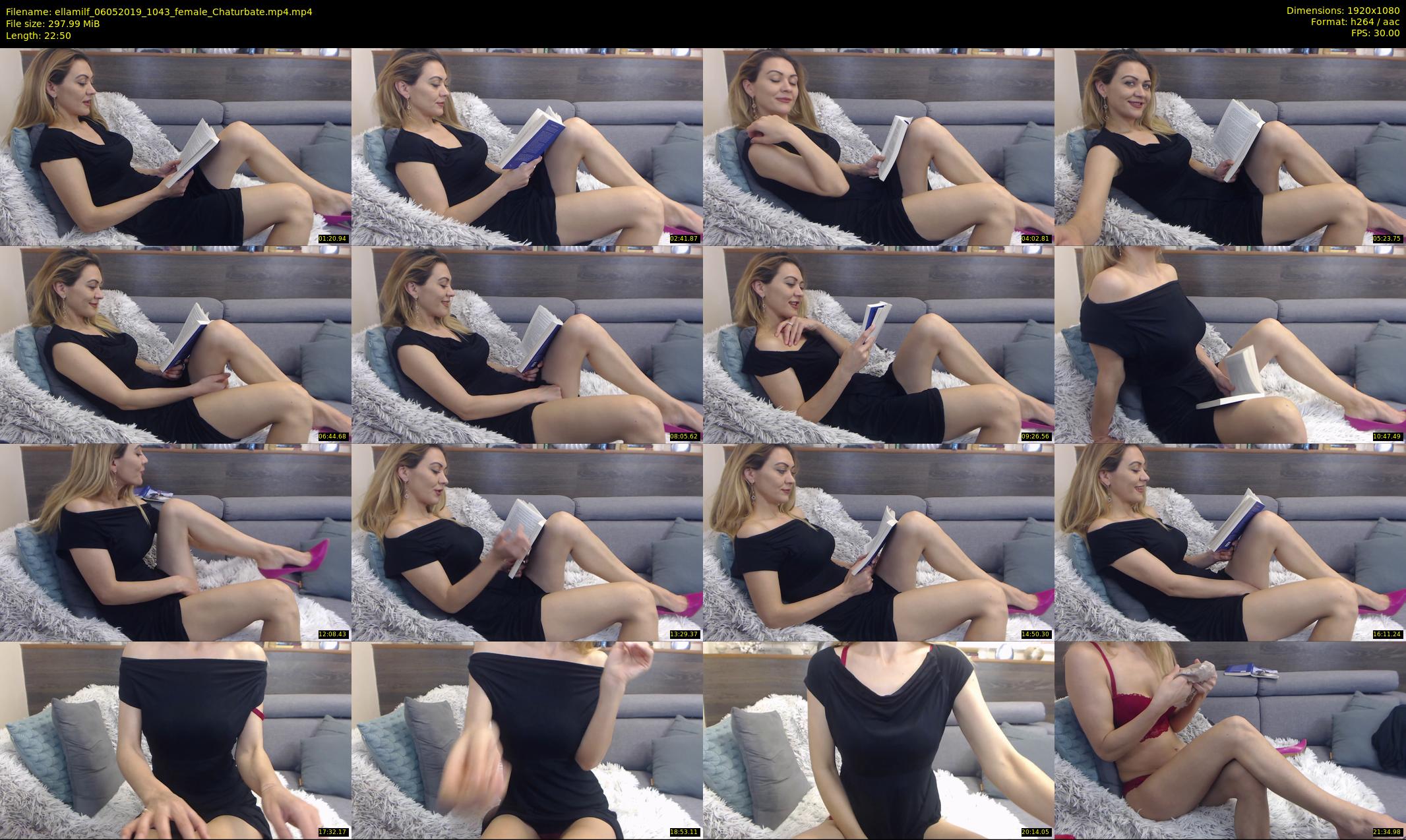 ellamilf — 23 minute Chaturbate female cam show recording, 1080p, May 6, 2019