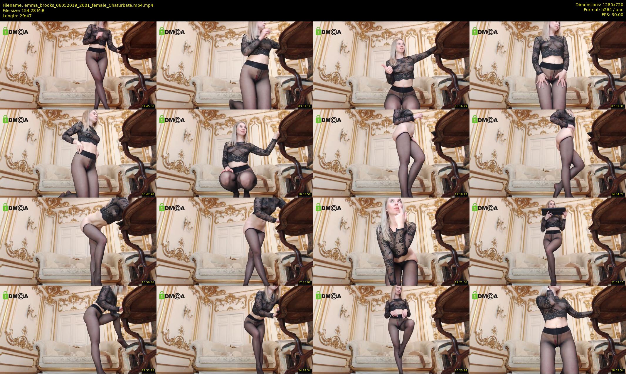 emma_brooks — 30 minute Chaturbate female cam show recording, 720p, May 6, 2019
