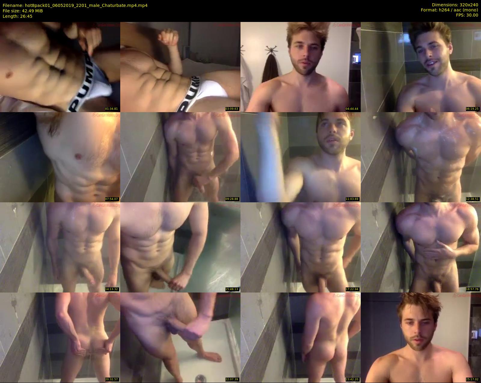 hot8pack01 — 27 minute Chaturbate male cam show recording, SD, May 6, 2019