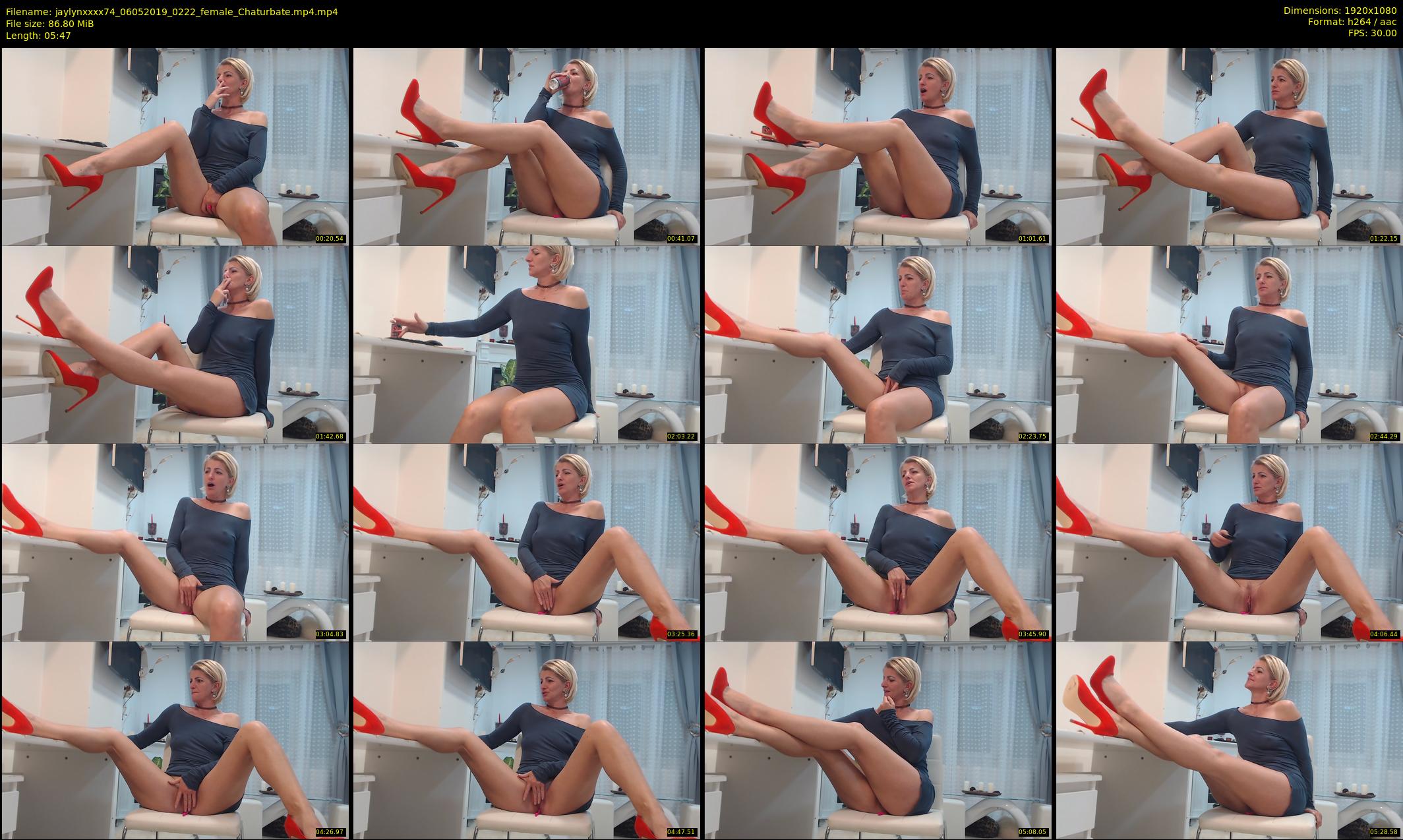 jaylynxxxx74 — 6 minute Chaturbate female cam show recording, 1080p, May 6, 2019