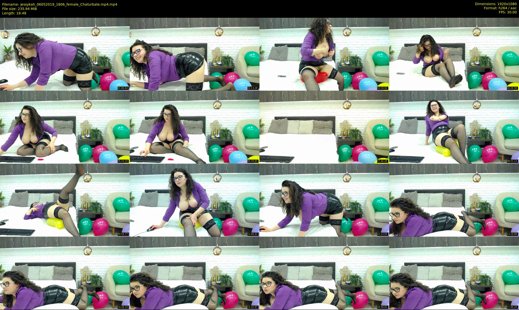 jessykah — 19 minute Chaturbate female cam show recording, 1080p, May 6, 2019