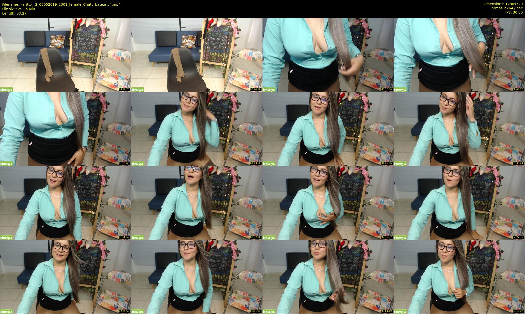 karitto__2 — 4 minute Chaturbate female cam show recording, 720p, May 6, 2019
