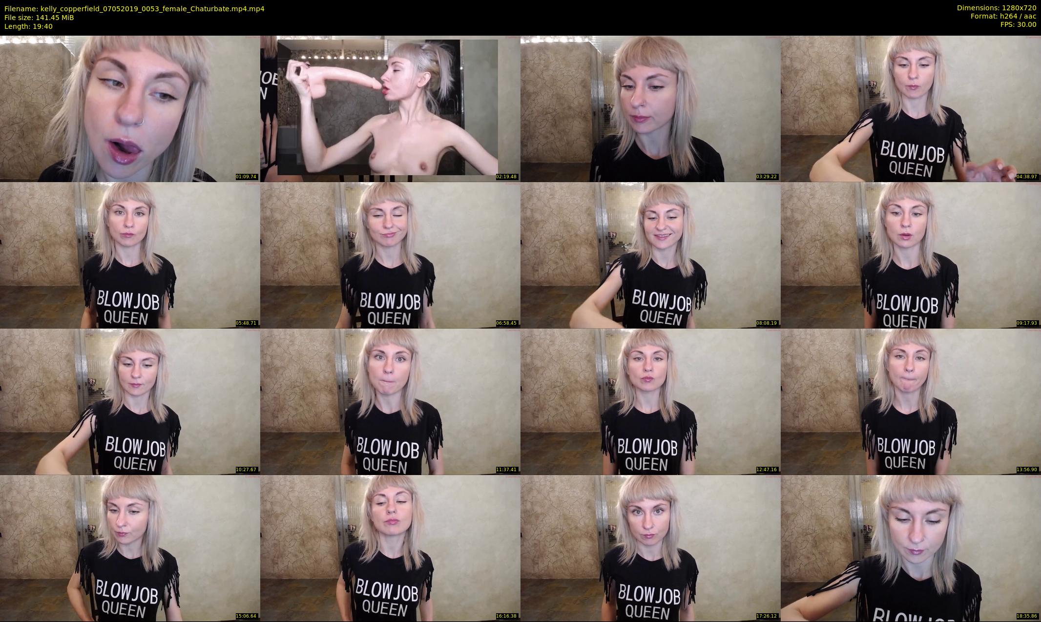 kelly_copperfield — 20 minute Chaturbate female cam show recording, 720p, May 7, 2019