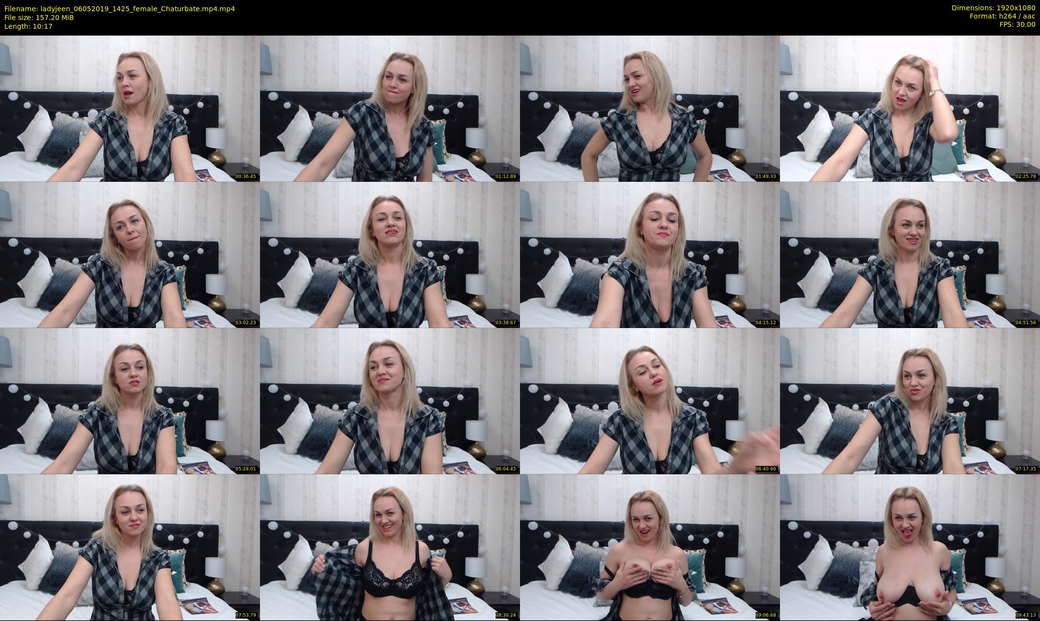 ladyjeen — 11 minute Chaturbate female cam show recording, 1080p, May 6, 2019