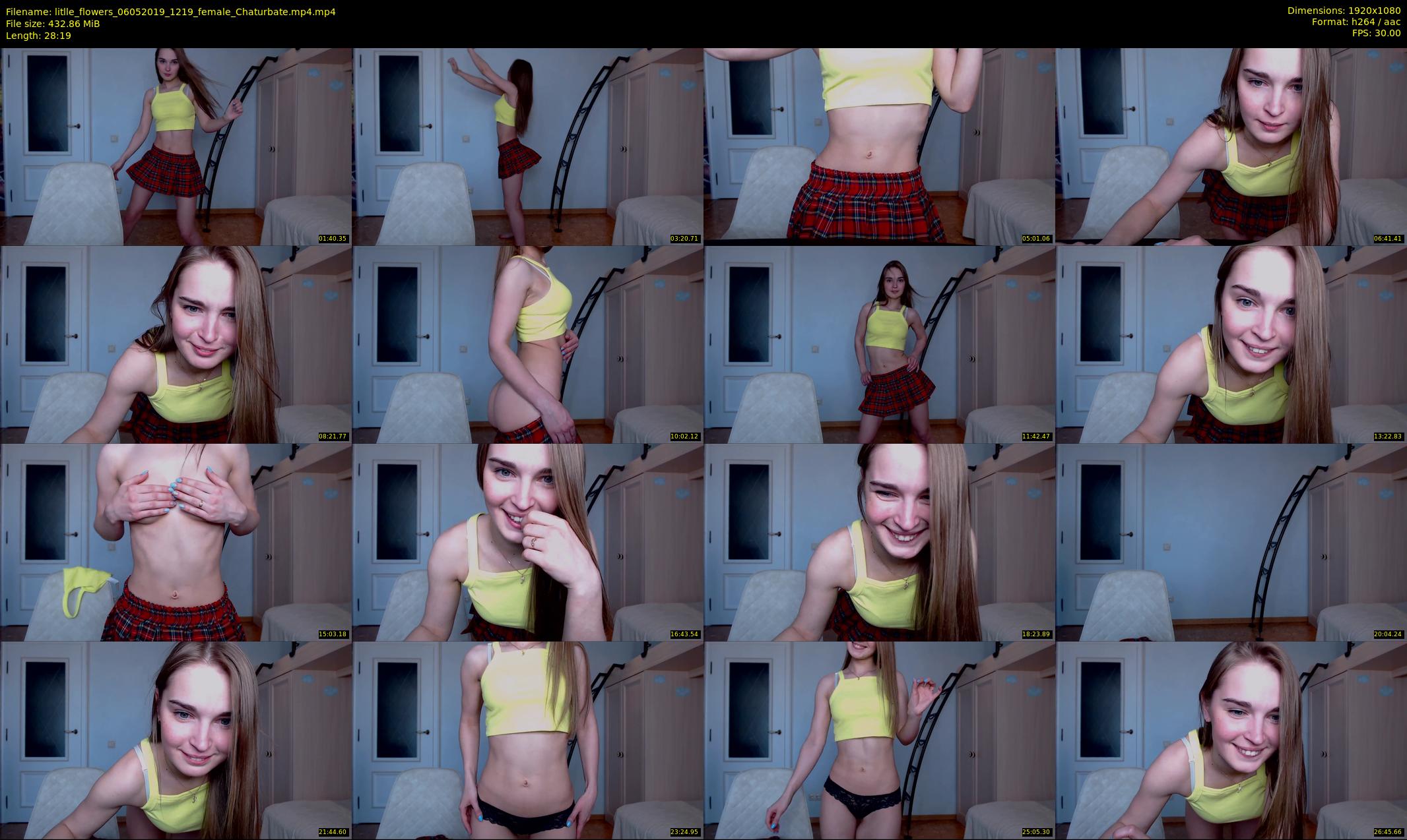 litlle_flowers — 29 minute Chaturbate female cam show recording, 1080p, May 6, 2019