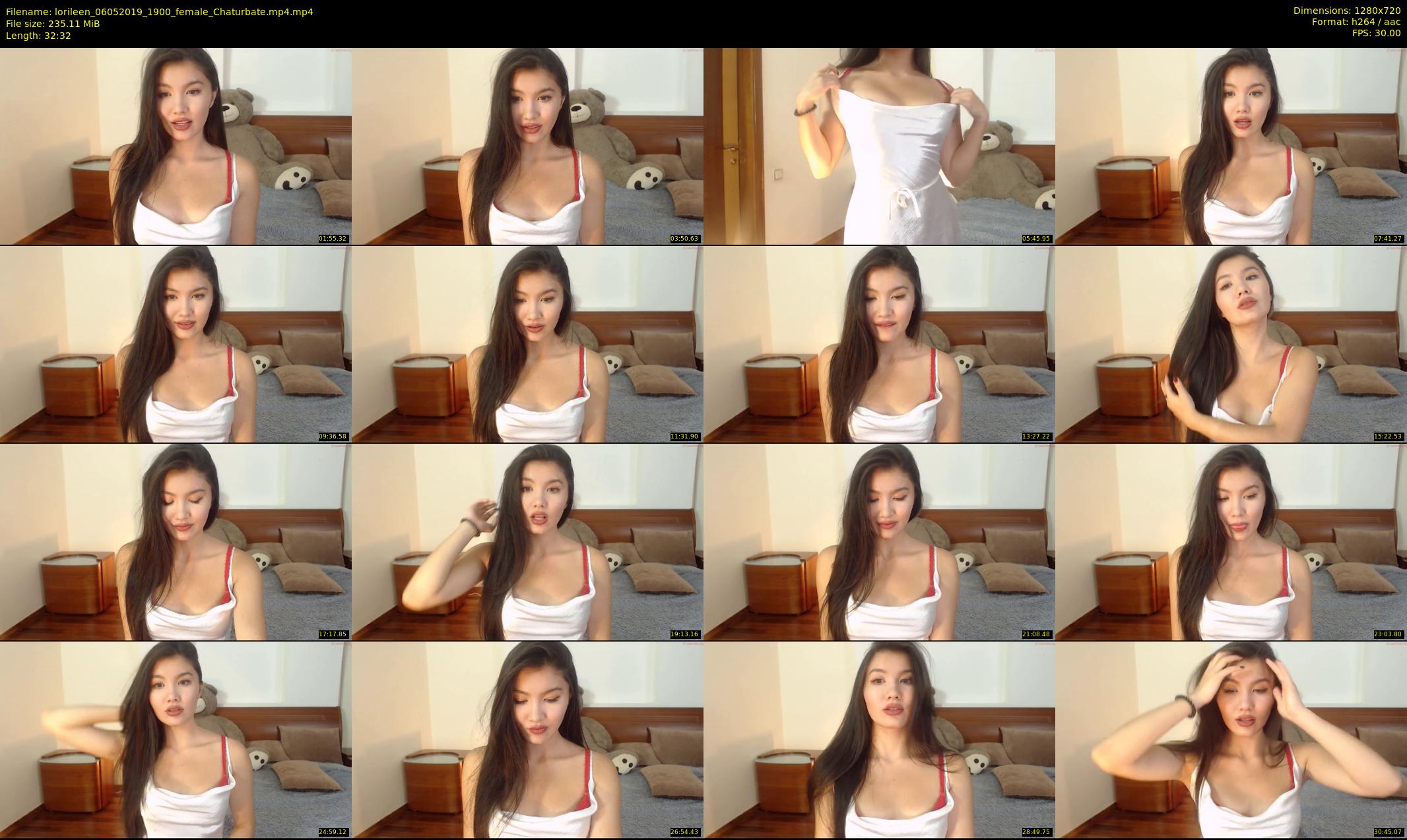 lorileen — 33 minute Chaturbate female cam show recording, 720p, May 6, 2019