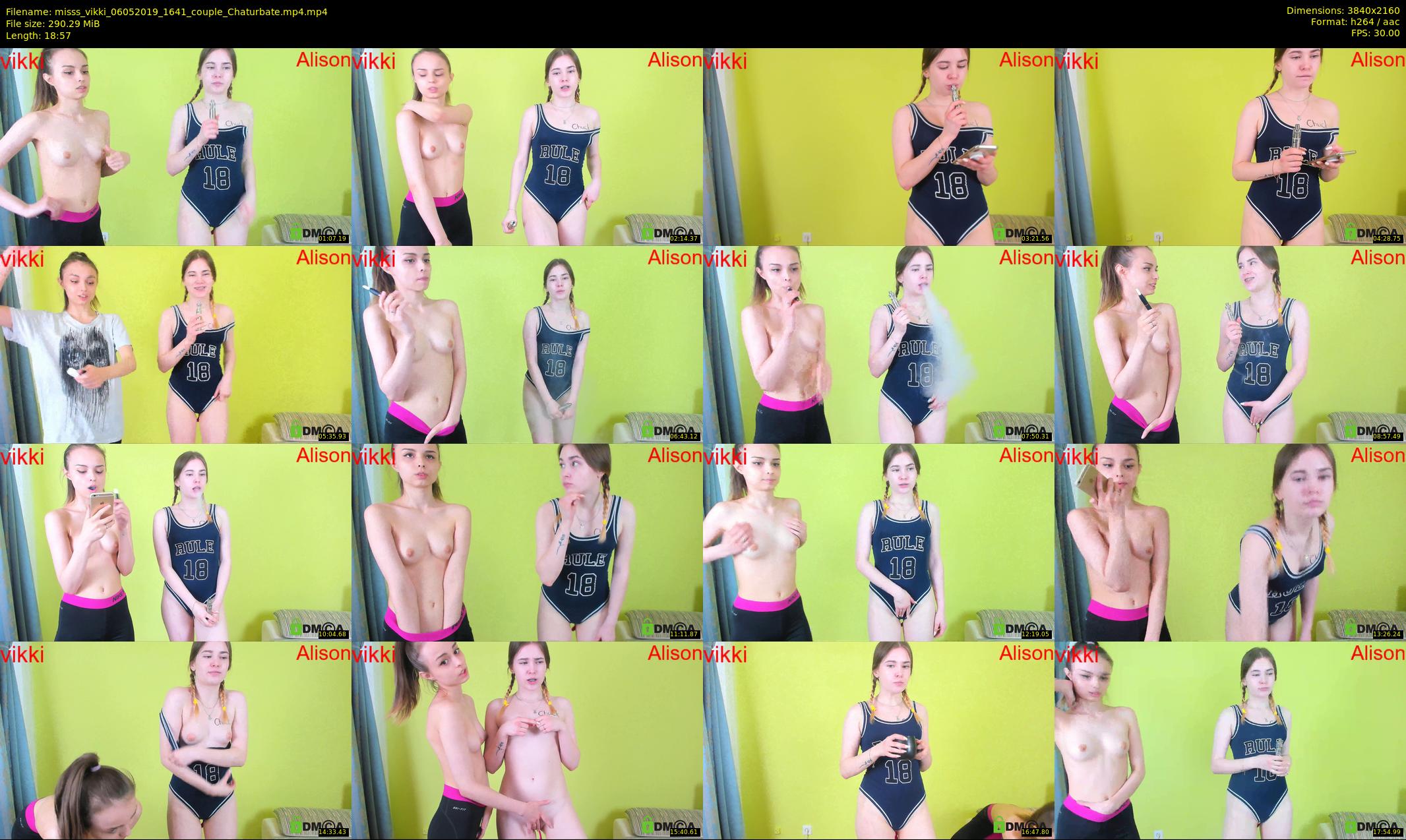 misss_vikki — 19 minute Chaturbate female cam show recording, 4K, May 6, 2019