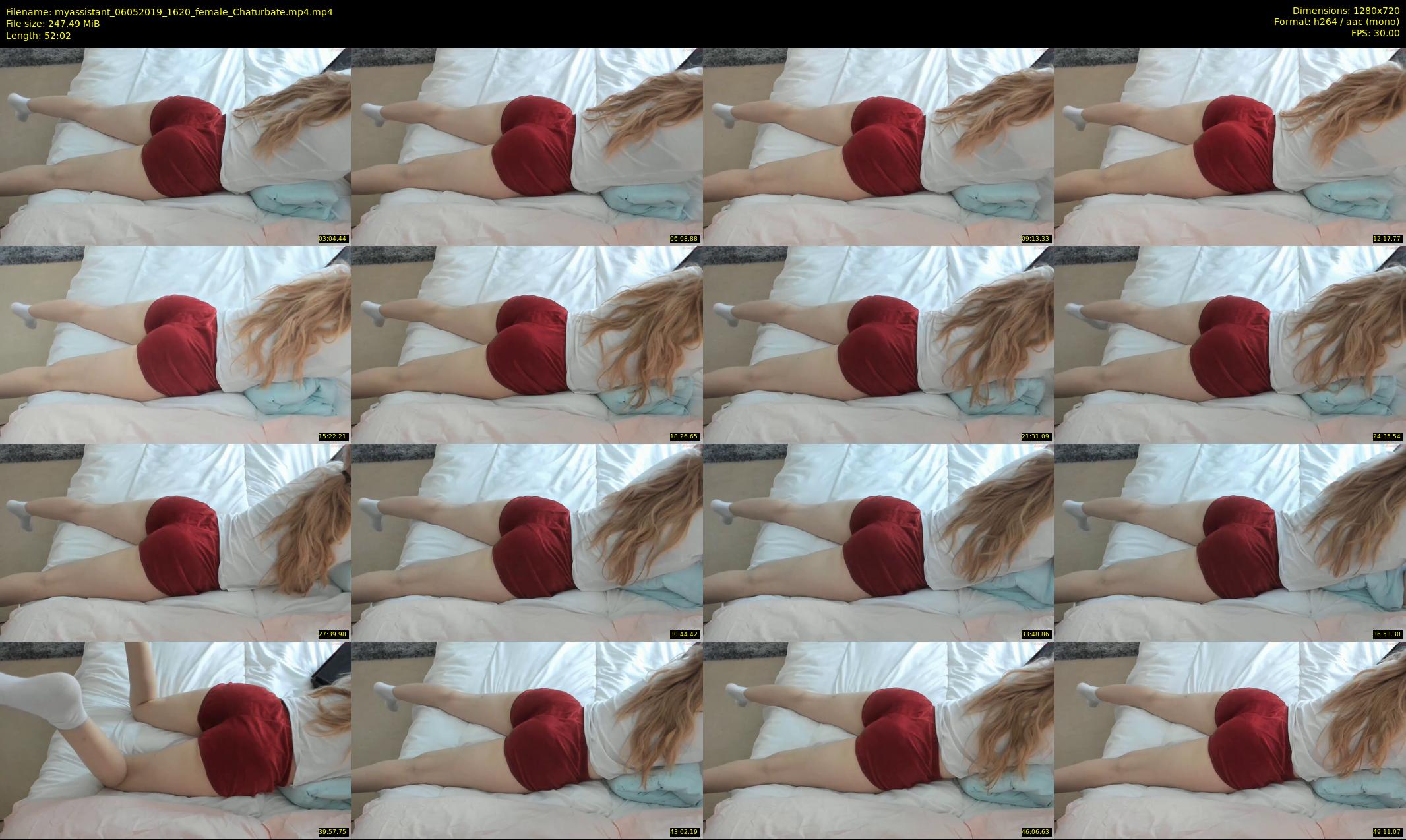 myassistant — 53 minute Chaturbate female cam show recording, 720p, May 6, 2019