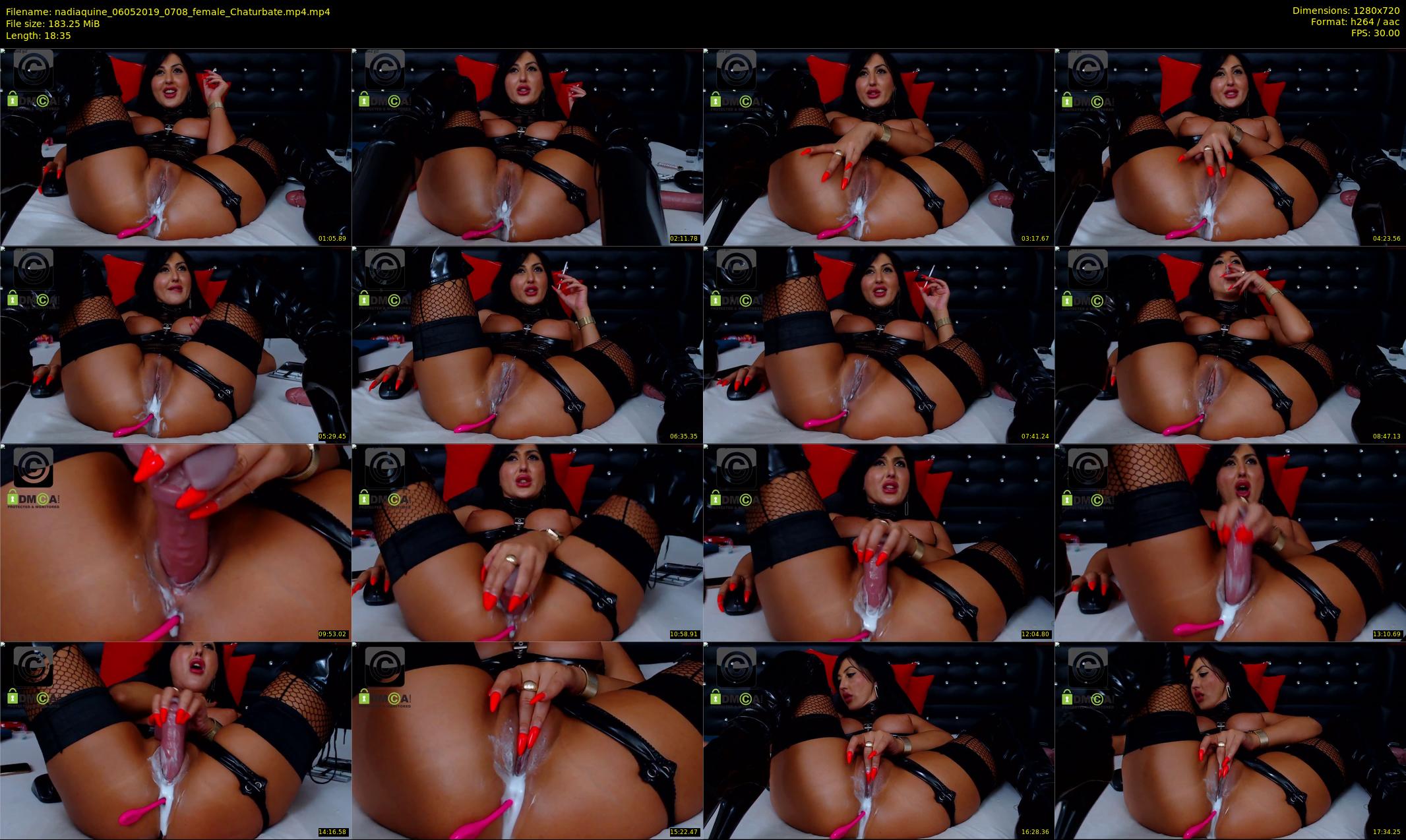 nadiaquine — 19 minute Chaturbate female cam show recording, 720p, May 6, 2019