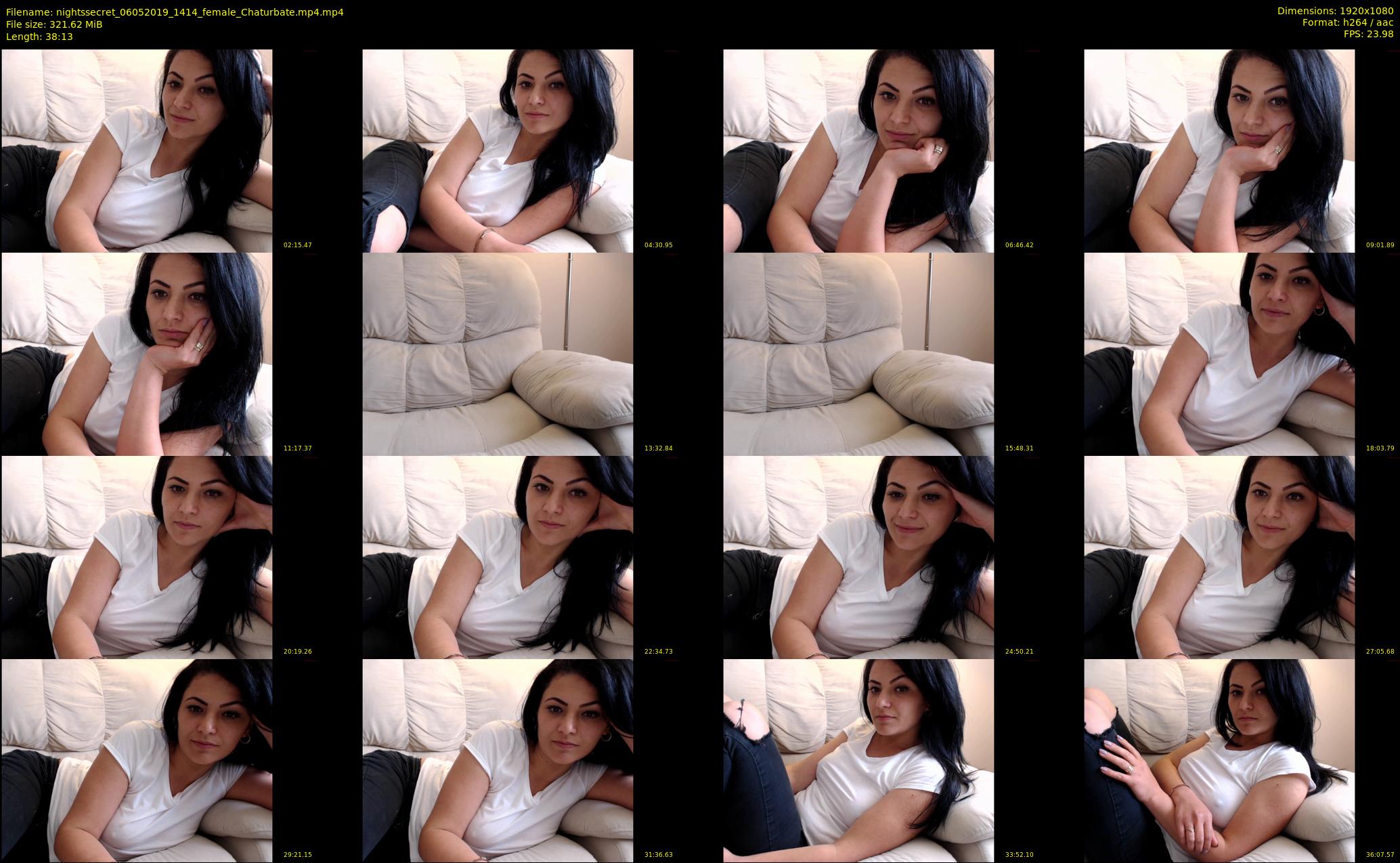 nightssecret — 39 minute Chaturbate female cam show recording, 1080p, May 6, 2019