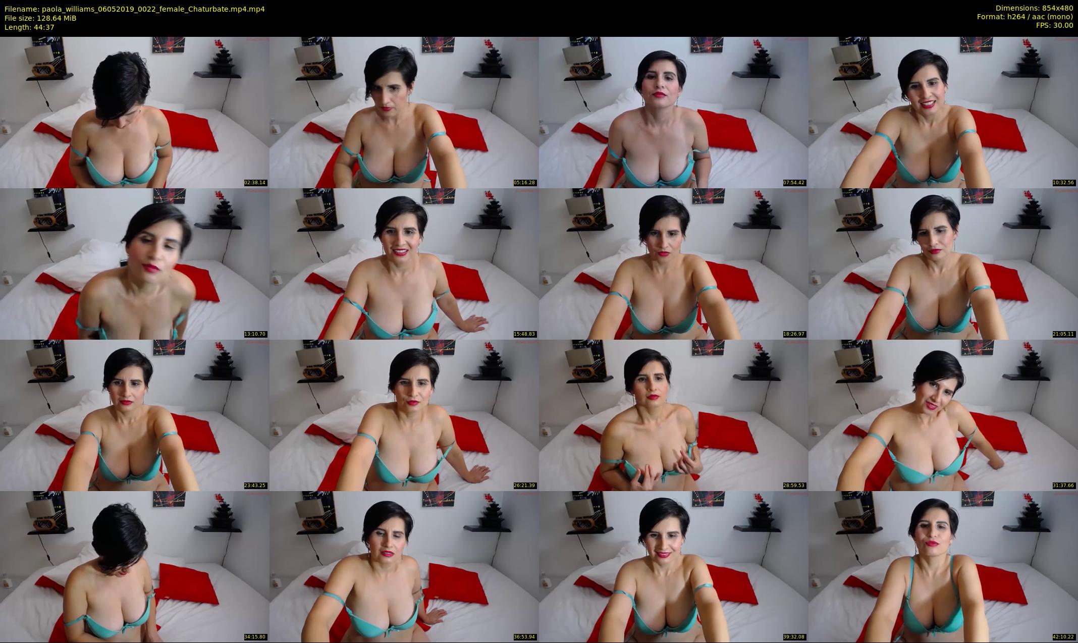 paola_williams — 45 minute Chaturbate female cam show recording, 480p, May 6, 2019