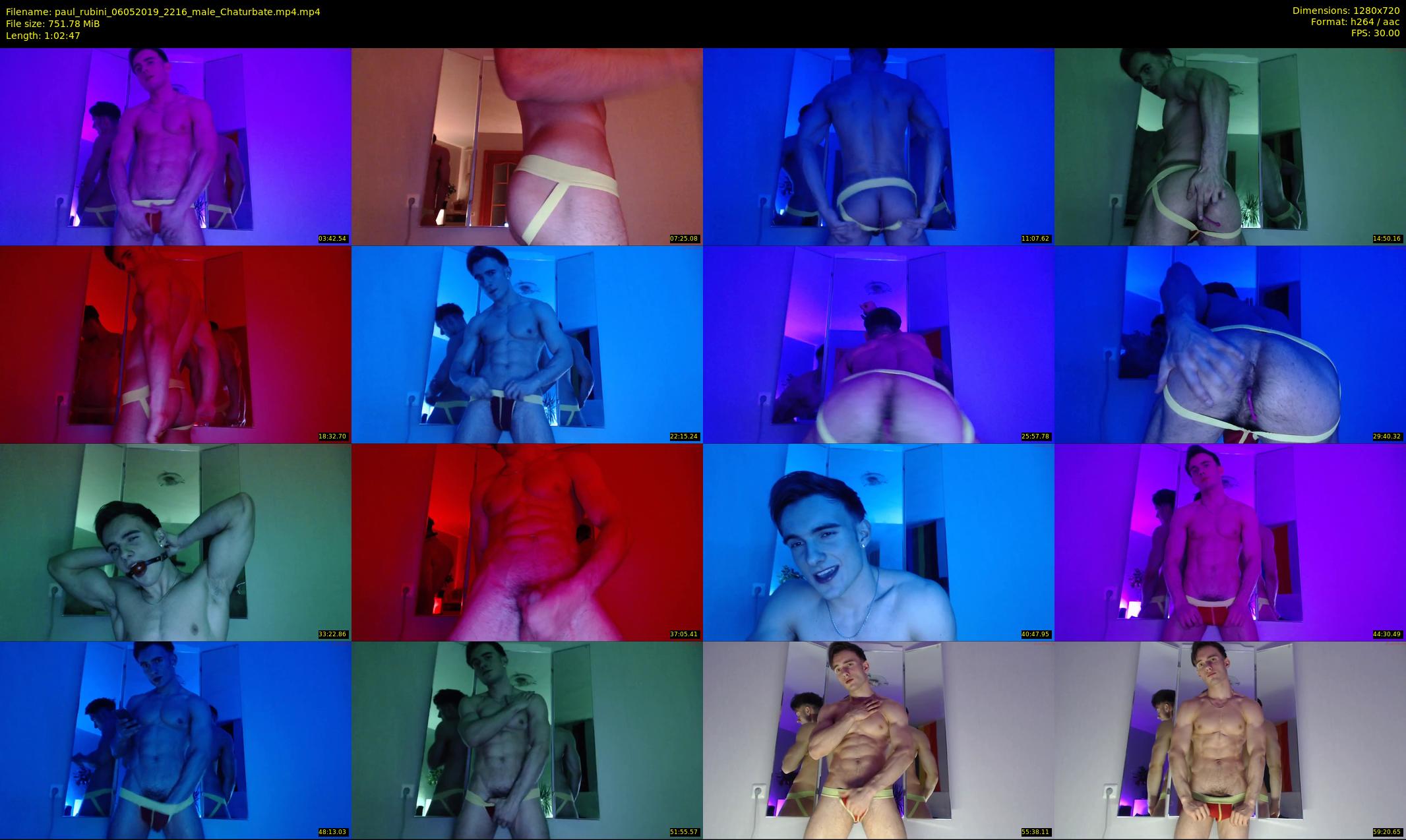 paul_rubini — 63 minute Chaturbate male cam show recording, 720p, May 6, 2019