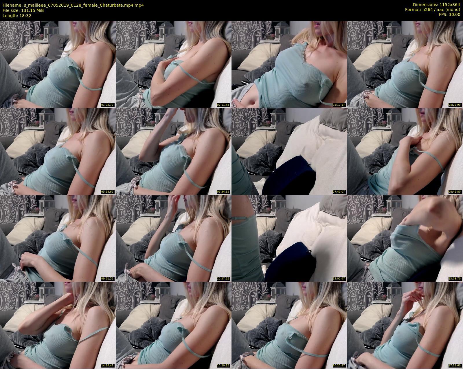 s_mailleee — 19 minute Chaturbate female cam show recording, 720p, May 7, 2019