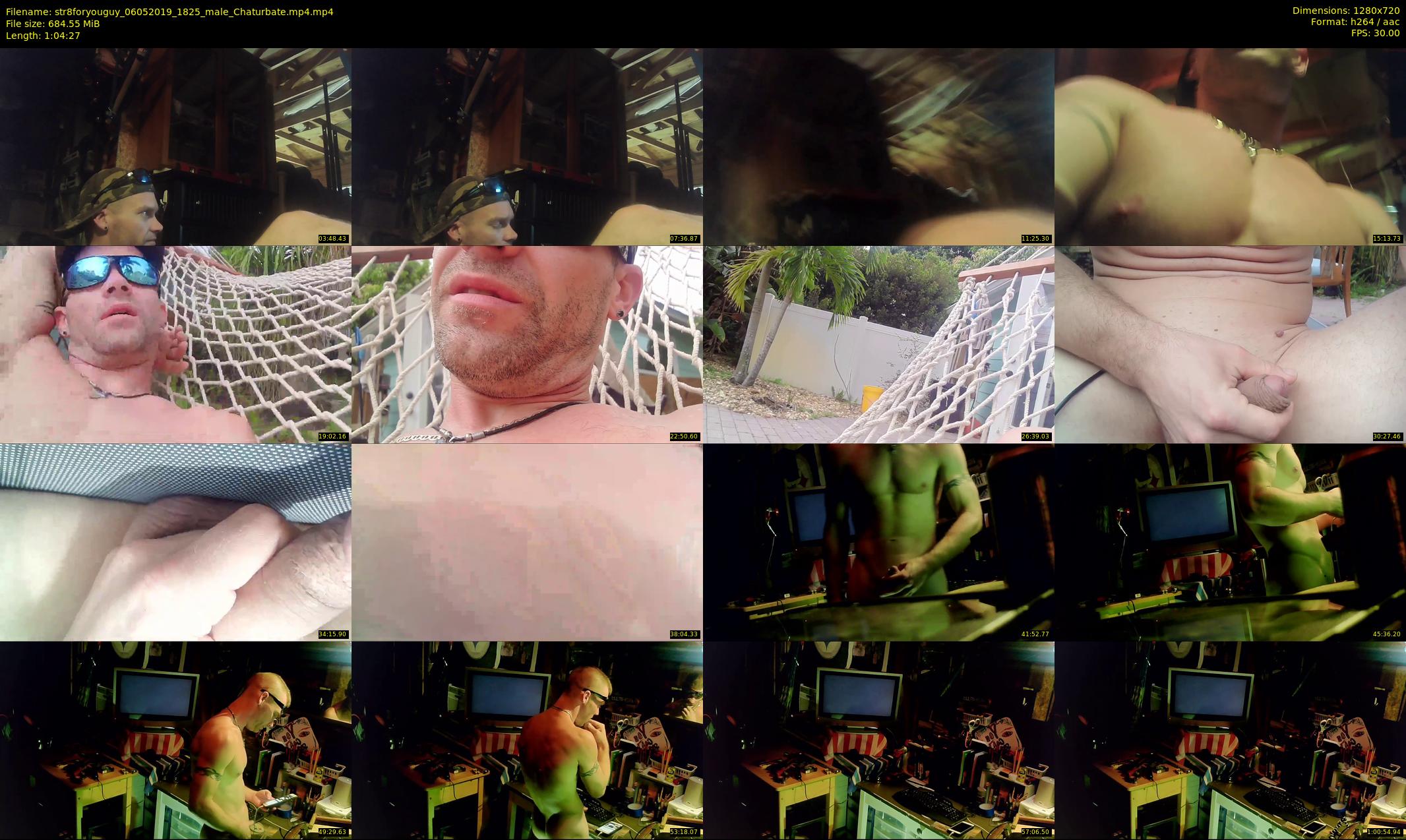 str8foryouguy — 65 minute Chaturbate male cam show recording, 720p, May 6, 2019