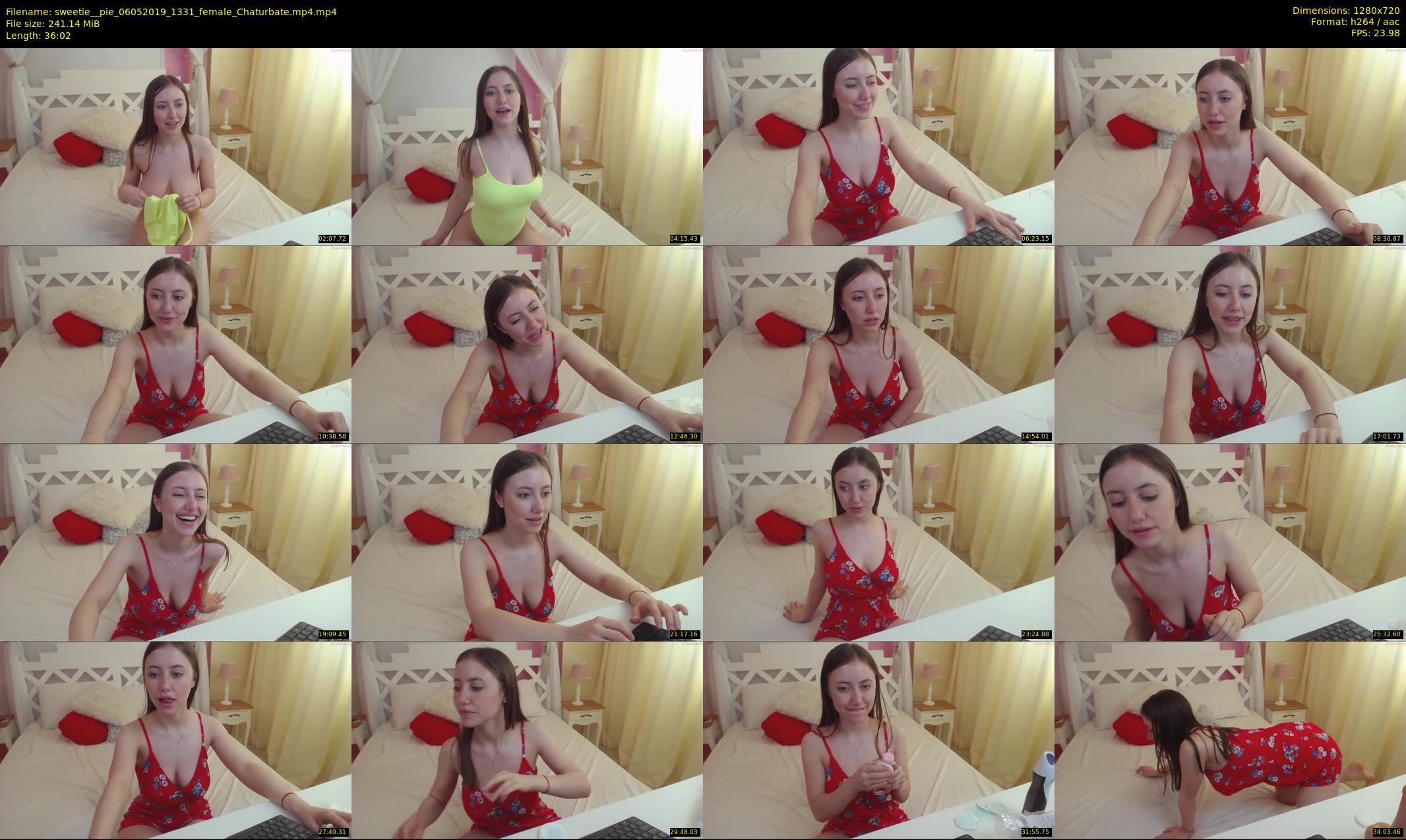 sweetie__pie — 37 minute Chaturbate female cam show recording, 720p, May 6, 2019