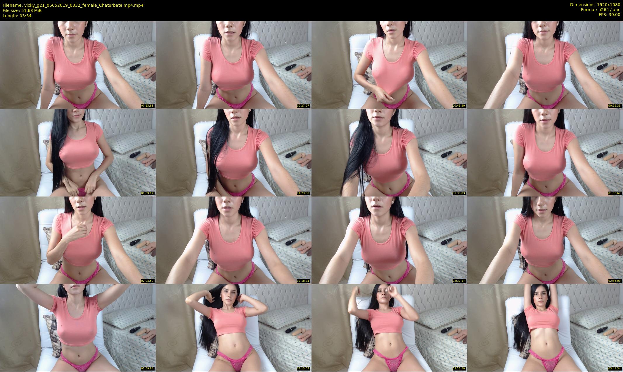 vicky_g21 — 4 minute Chaturbate female cam show recording, 1080p, May 6, 2019
