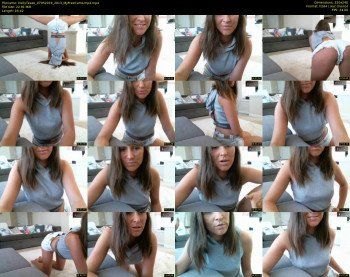 DailyTease — 17 minute MyFreeCams cam show recording, SD, May 7, 2019