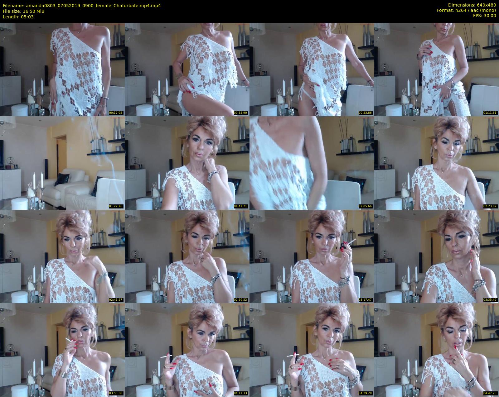 amanda0803 — 6 minute Chaturbate female cam show recording, 480p, May 7, 2019