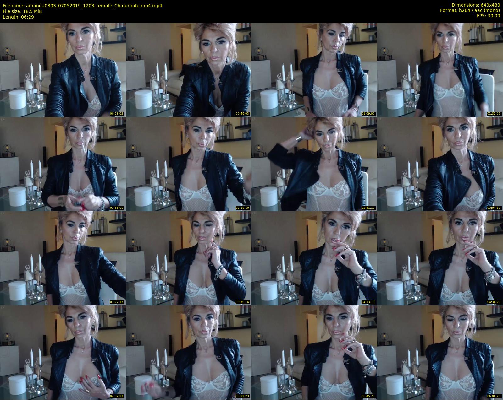 amanda0803 — 7 minute Chaturbate female cam show recording, 480p, May 7, 2019