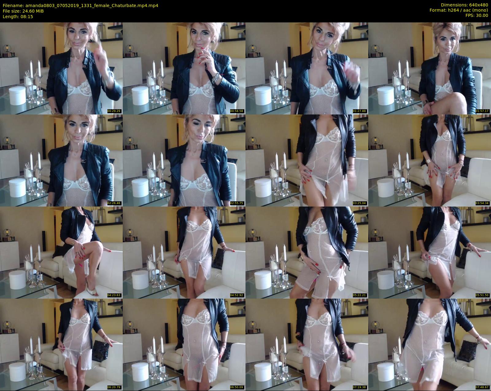 amanda0803 — 9 minute Chaturbate female cam show recording, 480p, May 7, 2019