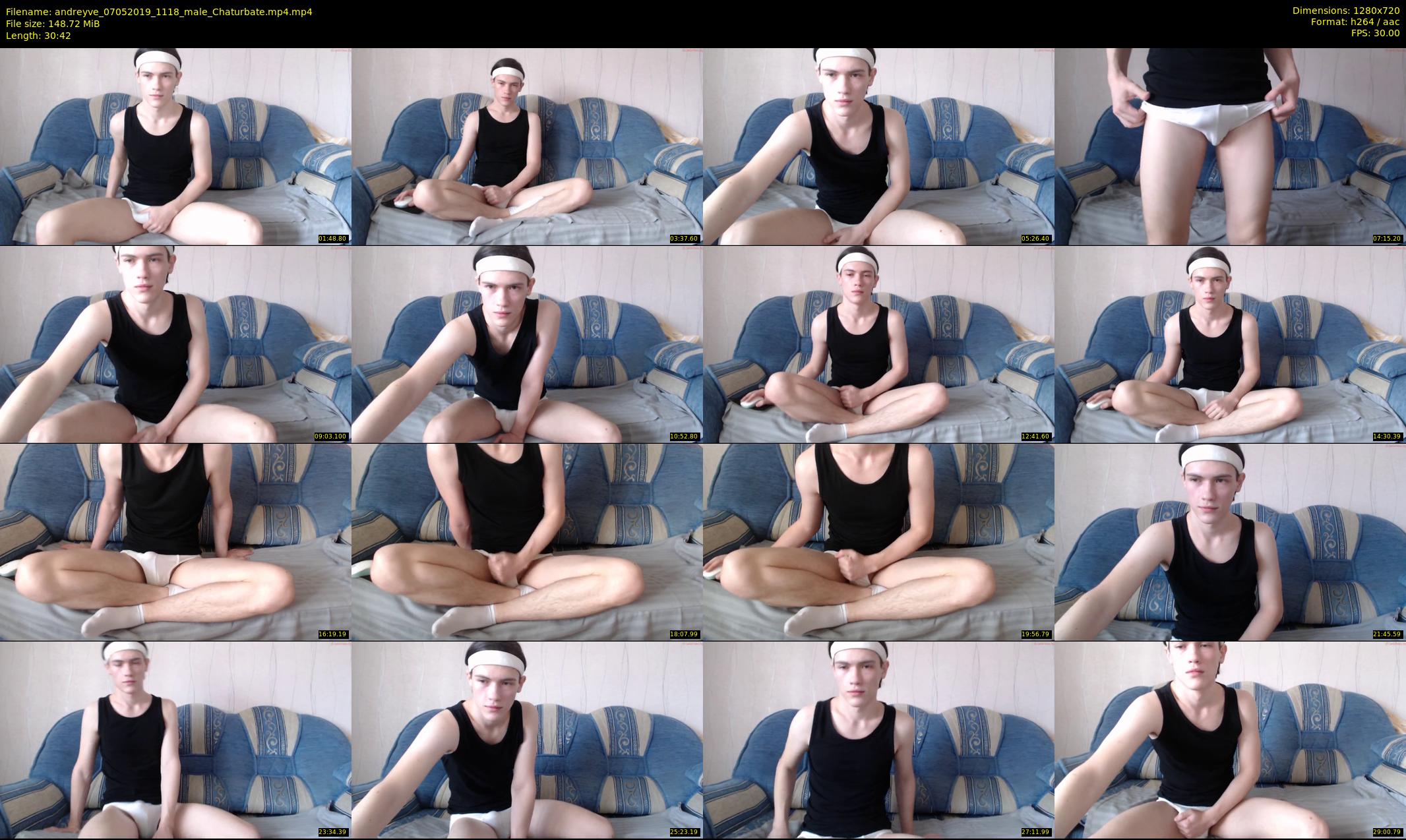 andreyve — 31 minute Chaturbate male cam show recording, 720p, May 7, 2019