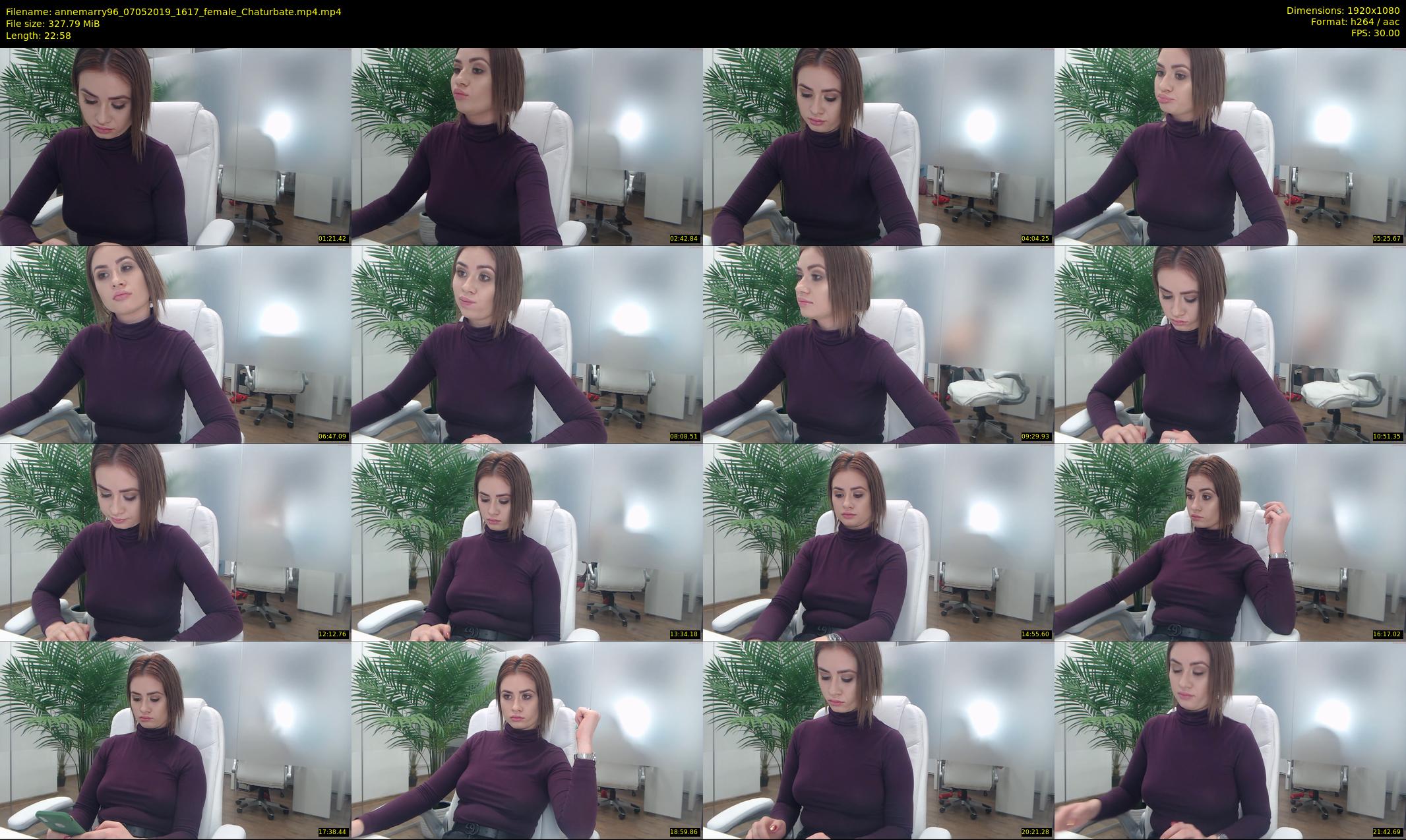 annemarry96 — 23 minute Chaturbate female cam show recording, 1080p, May 7, 2019