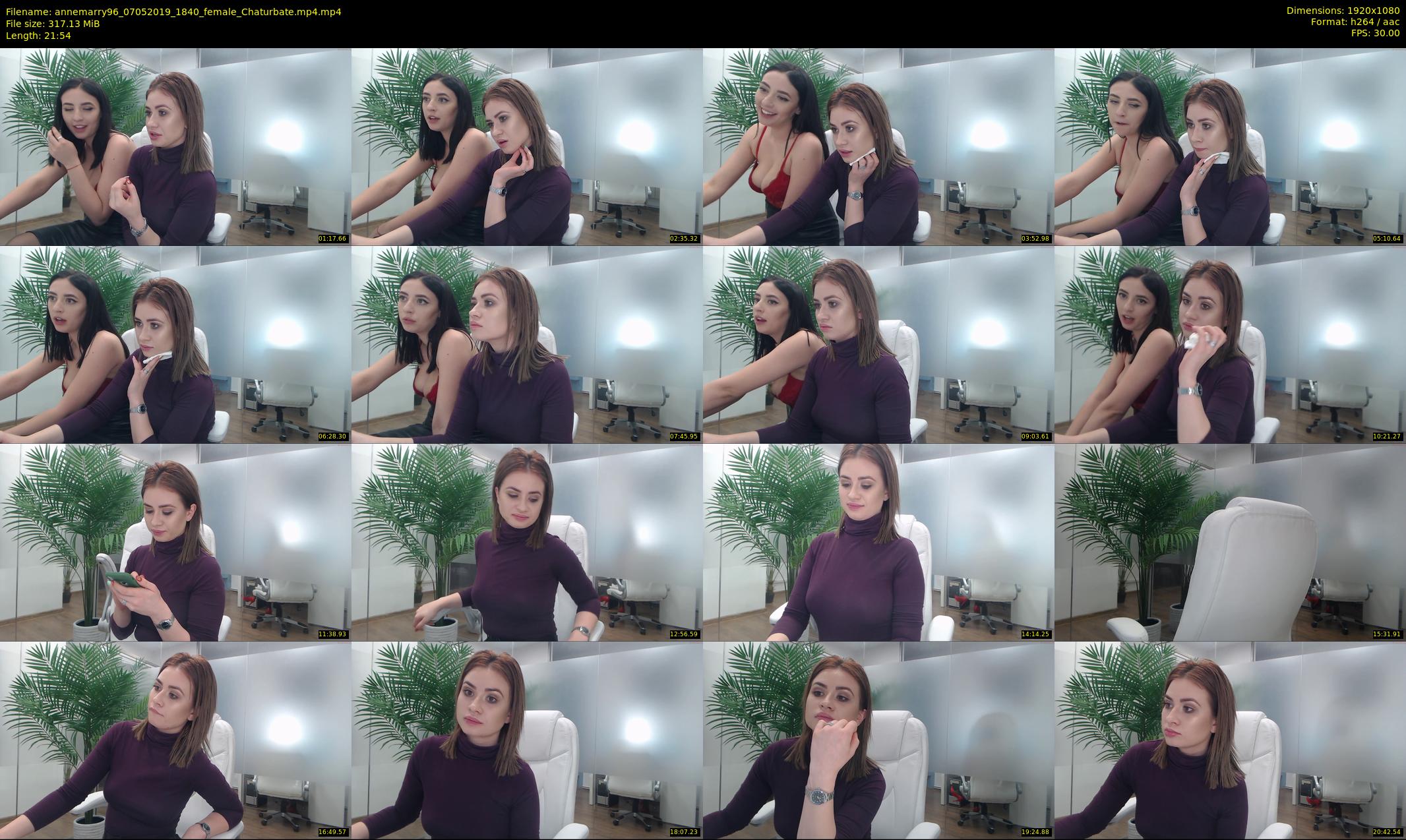 annemarry96 — 22 minute Chaturbate female cam show recording, 1080p, May 7, 2019