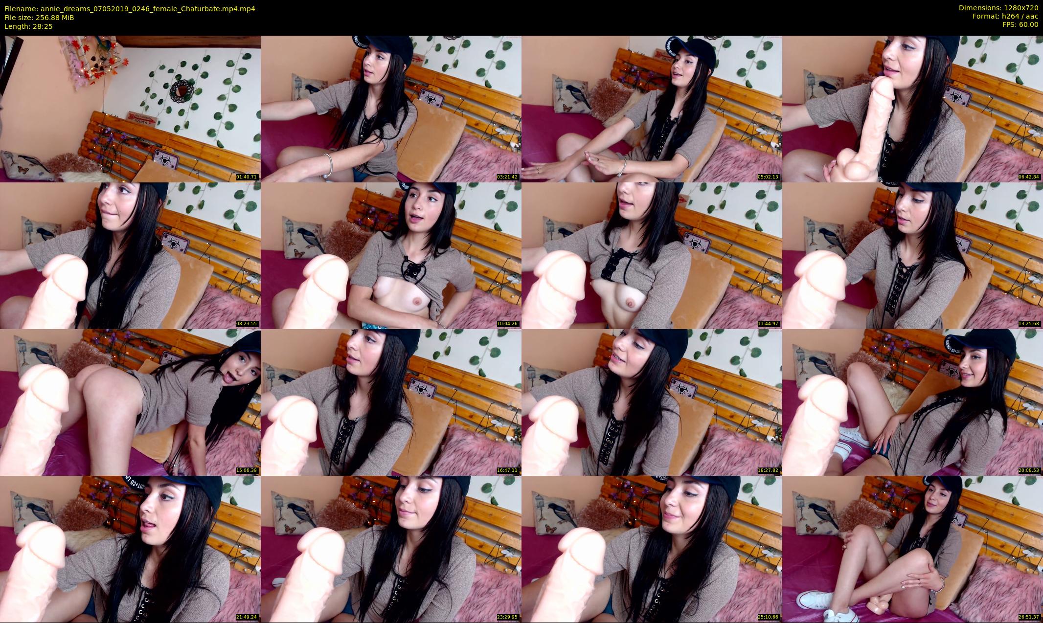 annie_dreams — 29 minute Chaturbate female cam show recording, 720p, May 7, 2019